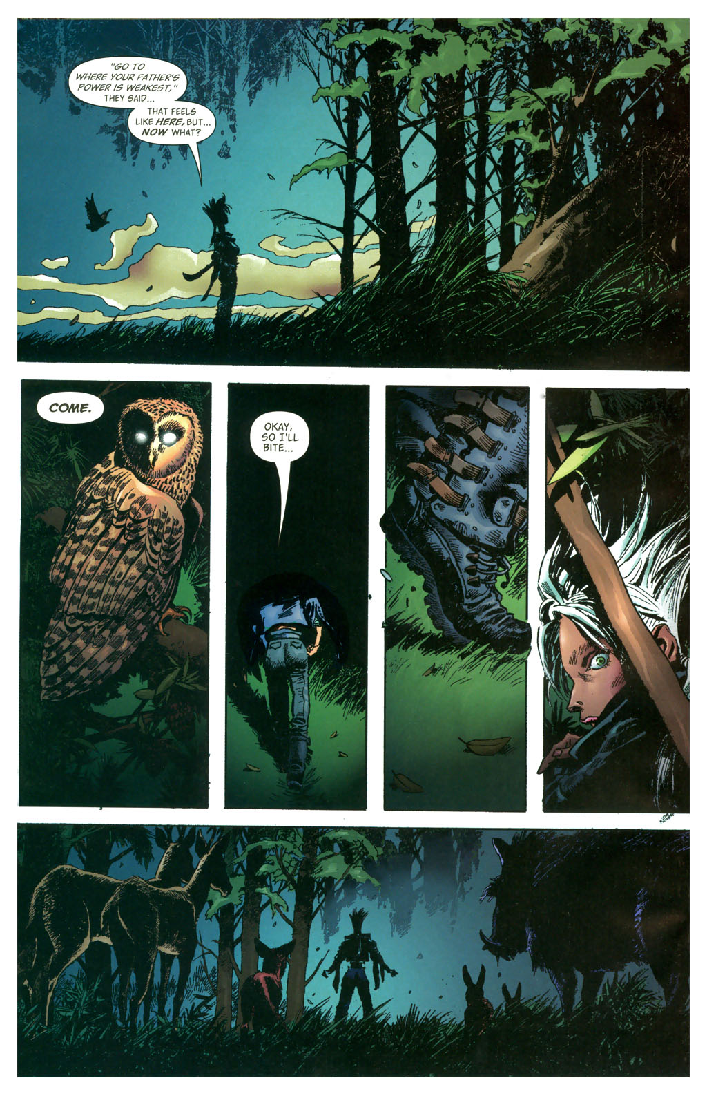 Read online Swamp Thing (2004) comic -  Issue #2 - 14