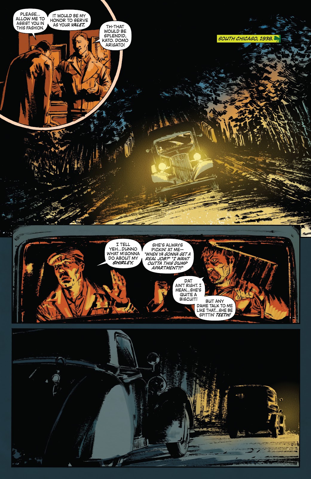 Green Hornet: Year One issue 5 - Page 12