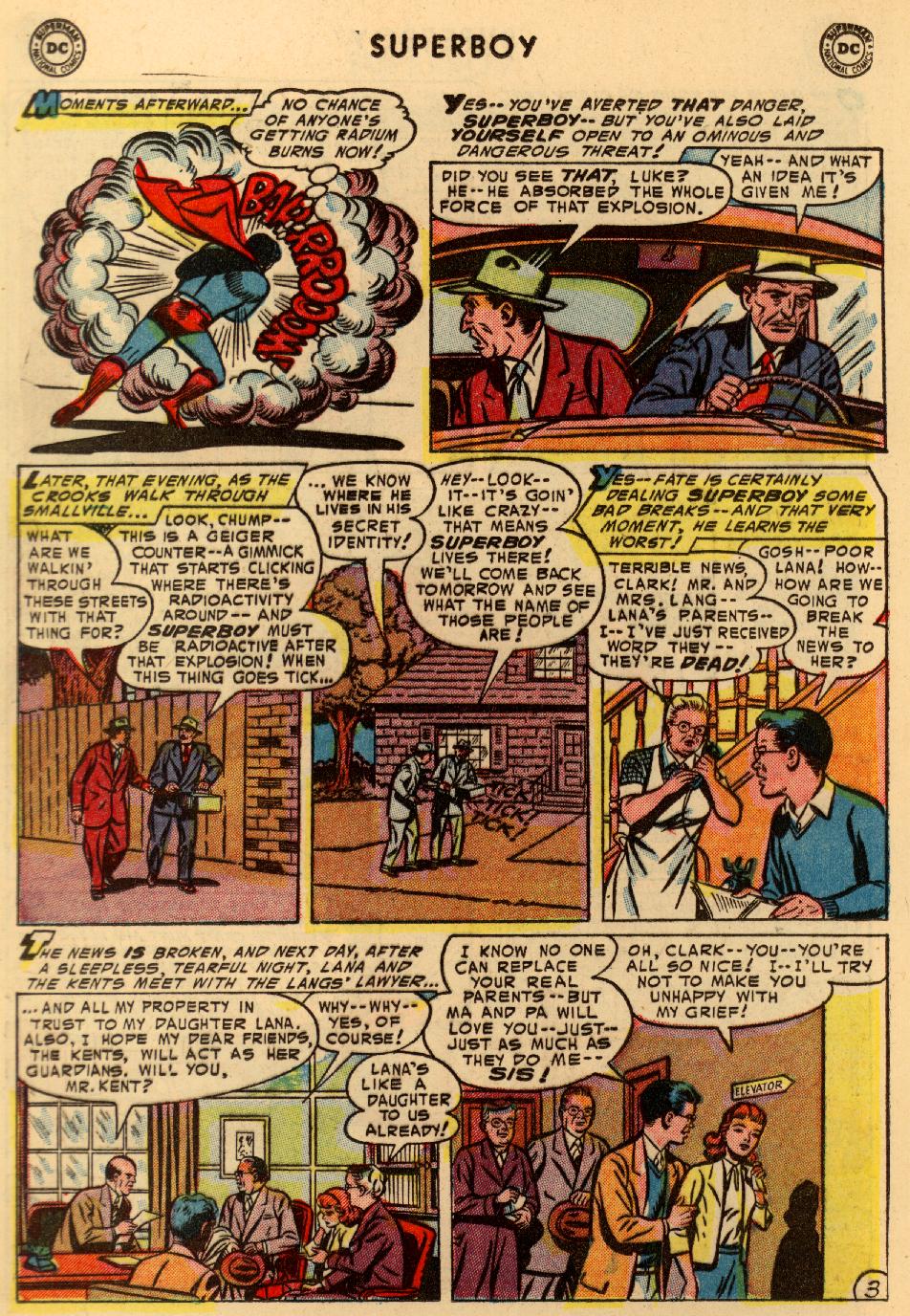 Read online Superboy (1949) comic -  Issue #36 - 15