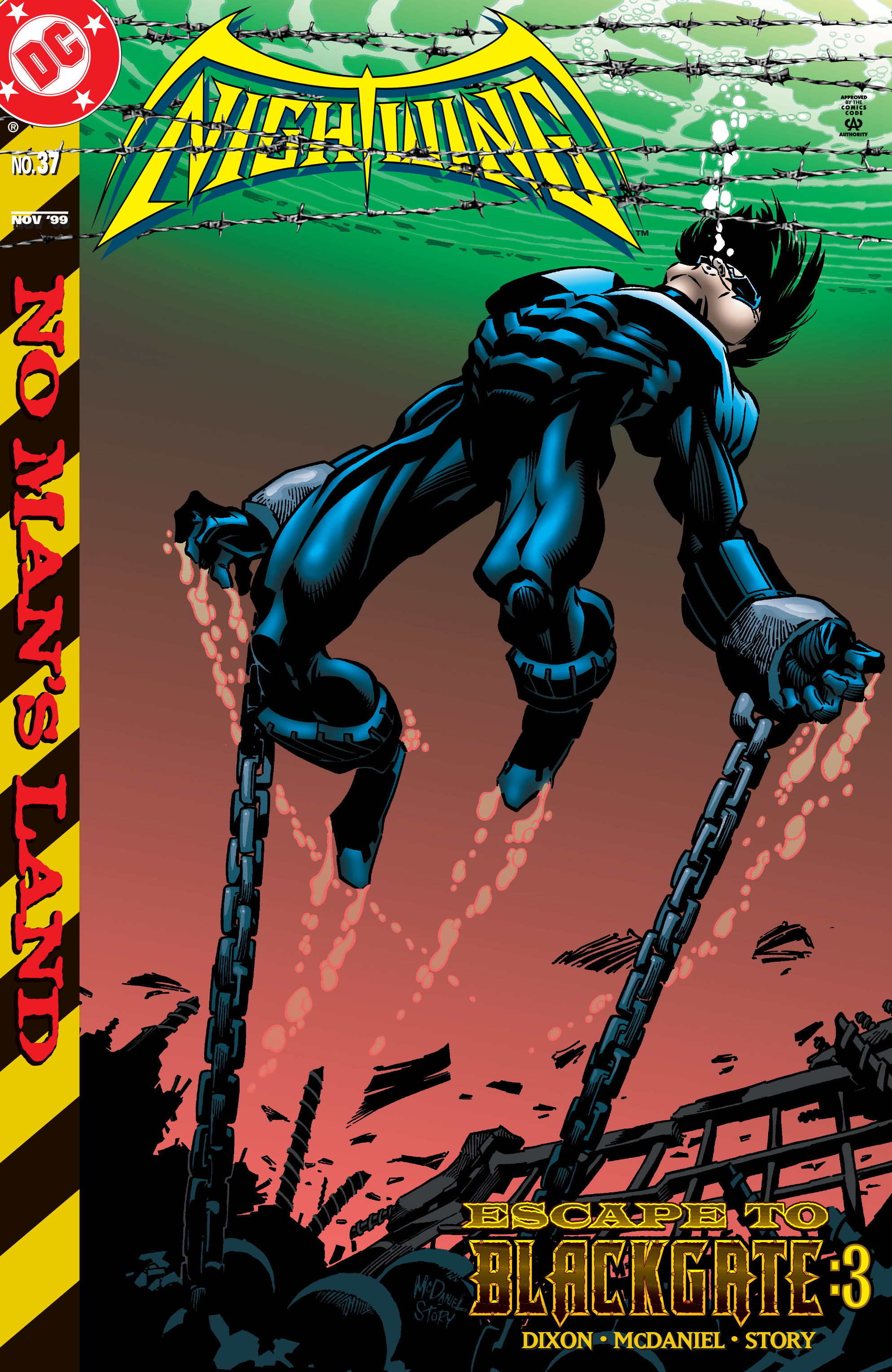 Read online Nightwing (1996) comic -  Issue #37 - 1
