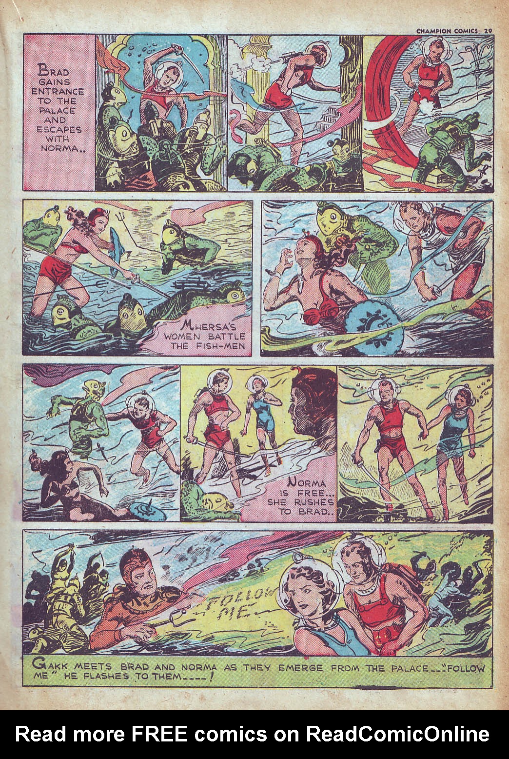 Read online Champion Comics comic -  Issue #4 - 31