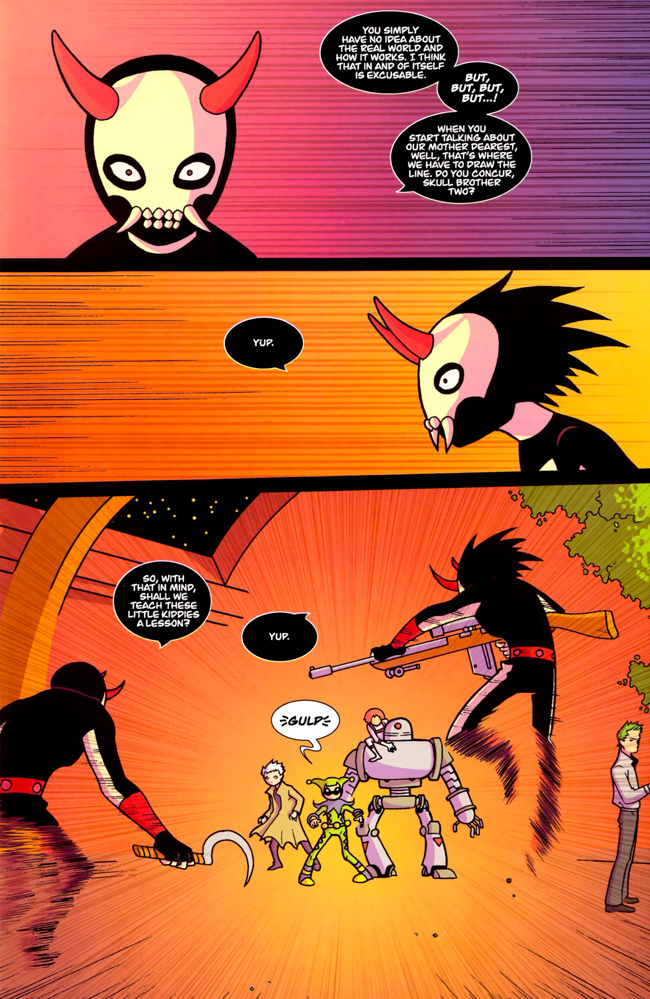 Read online Gladstone's School for World Conquerors (2011) comic -  Issue #1 - 24