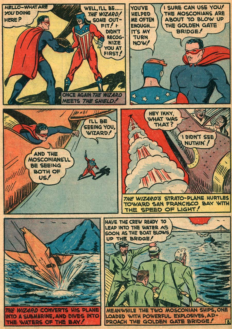 Read online Top-Notch Comics comic -  Issue #7 - 10