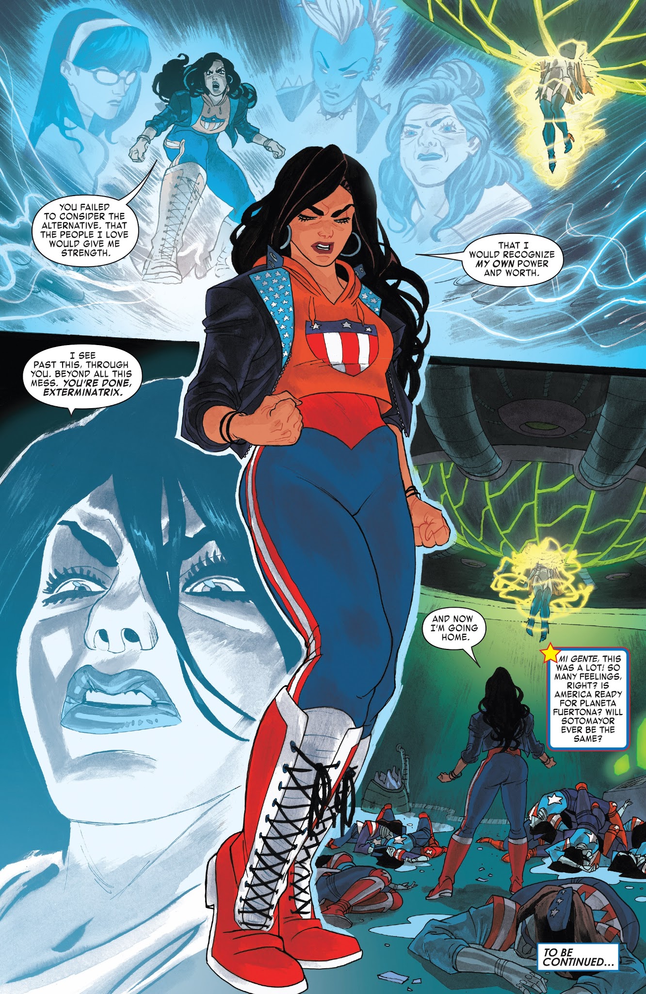 Read online America (2017) comic -  Issue #10 - 22