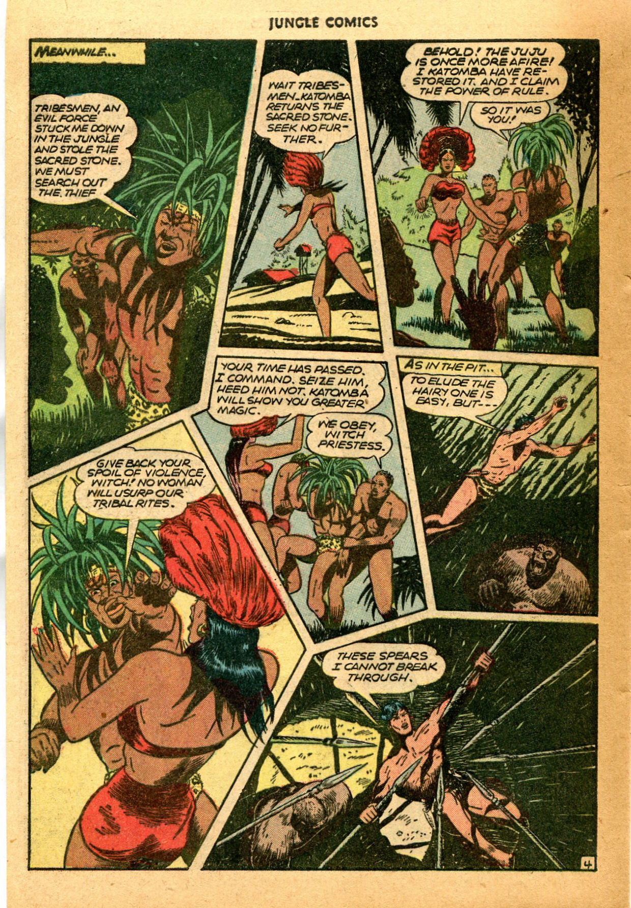 Read online Jungle Comics comic -  Issue #74 - 41
