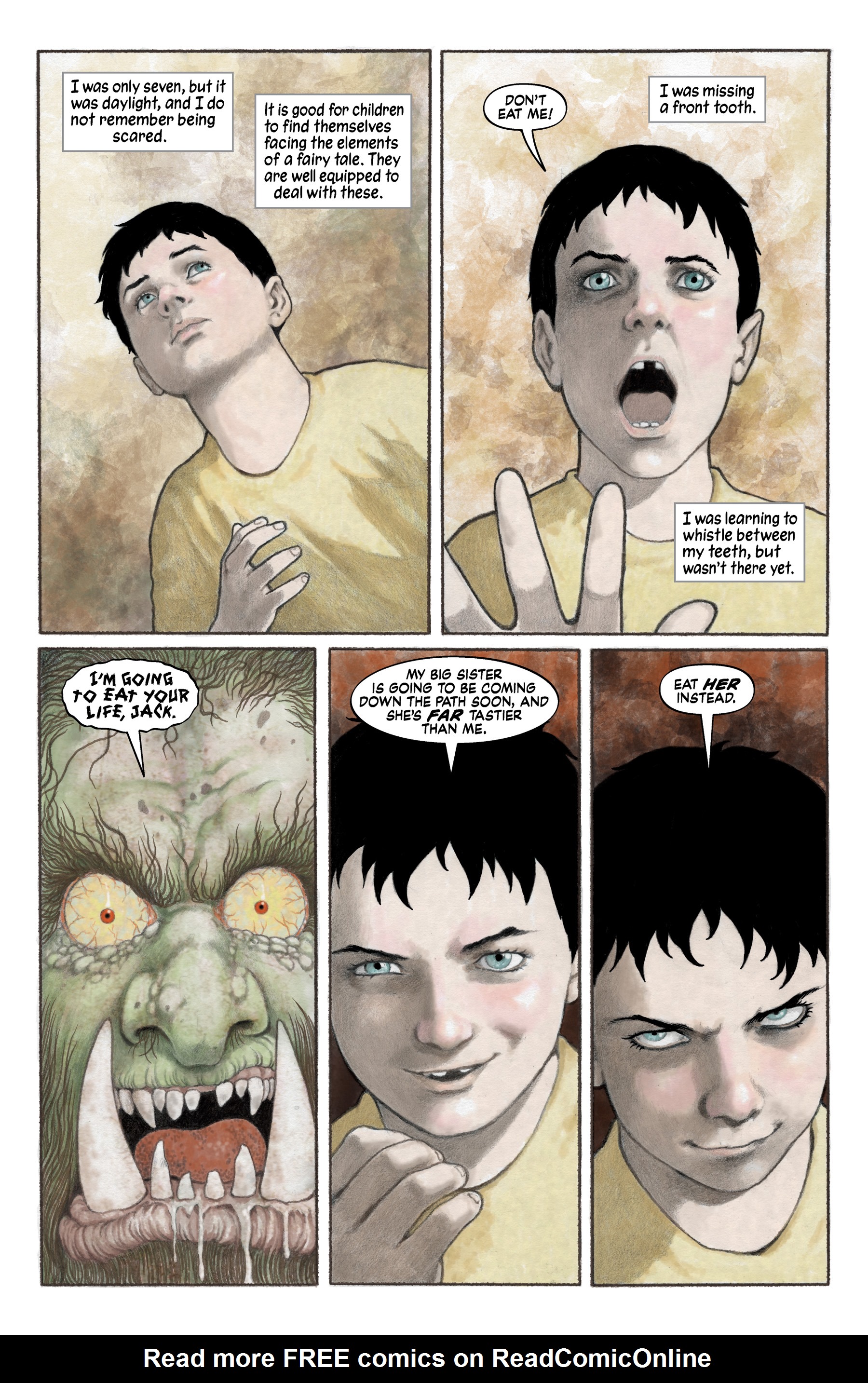 Read online Neil Gaiman's Troll Bridge comic -  Issue # TPB - 24
