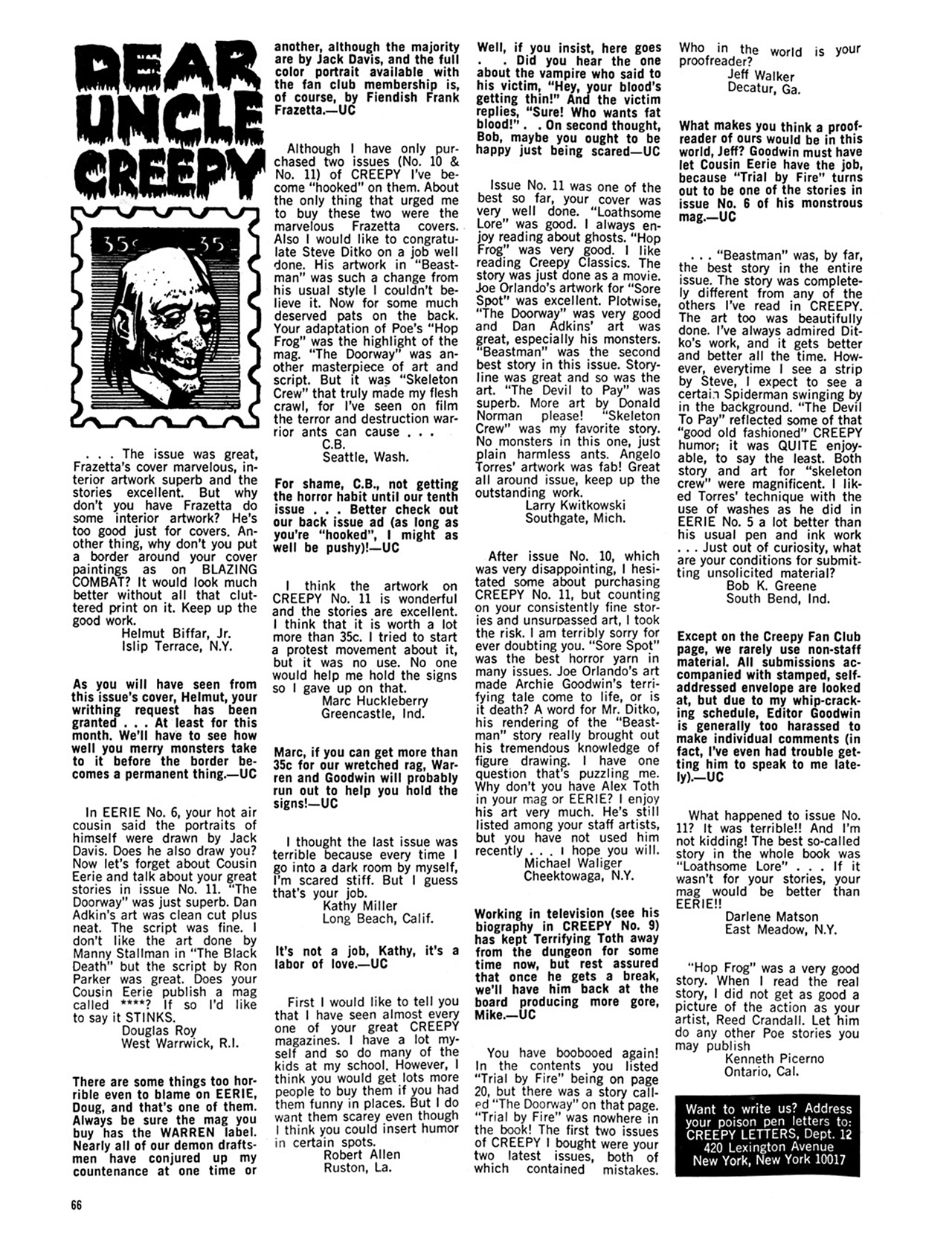 Read online Creepy Archives comic -  Issue # TPB 3 (Part 1) - 67