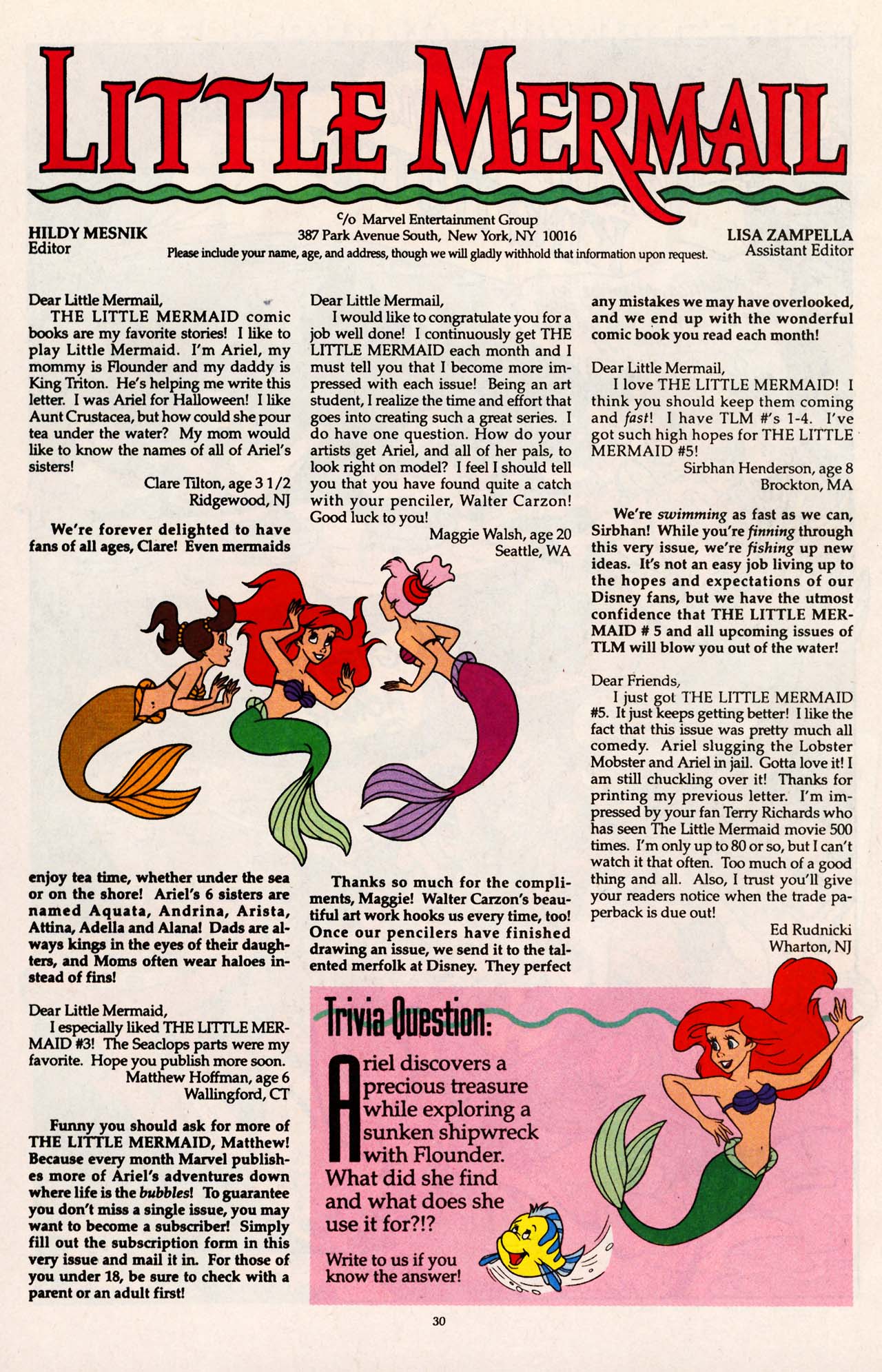 Read online Disney's The Little Mermaid comic -  Issue #7 - 32
