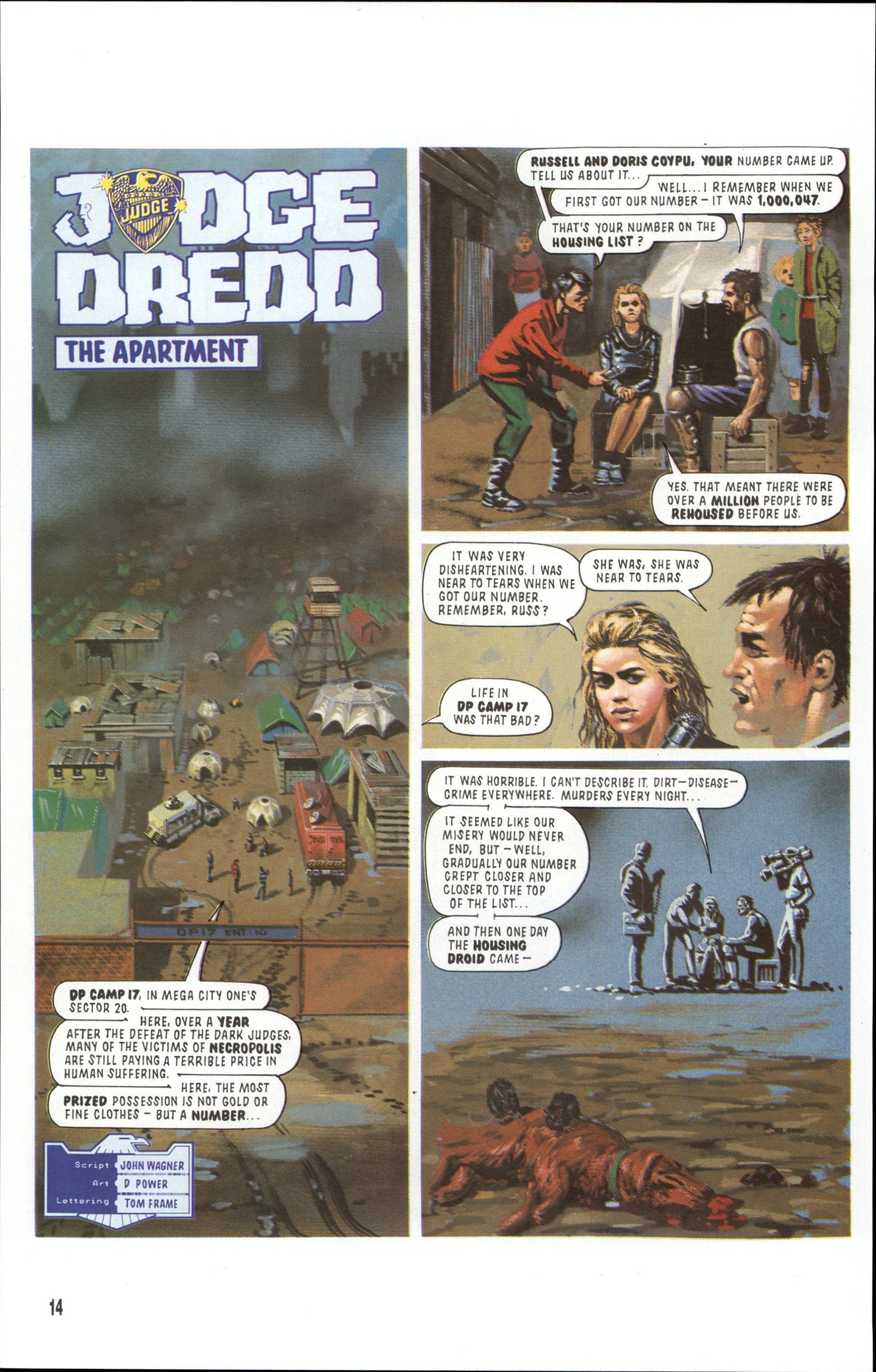 Read online Dredd Rules! comic -  Issue #11 - 16