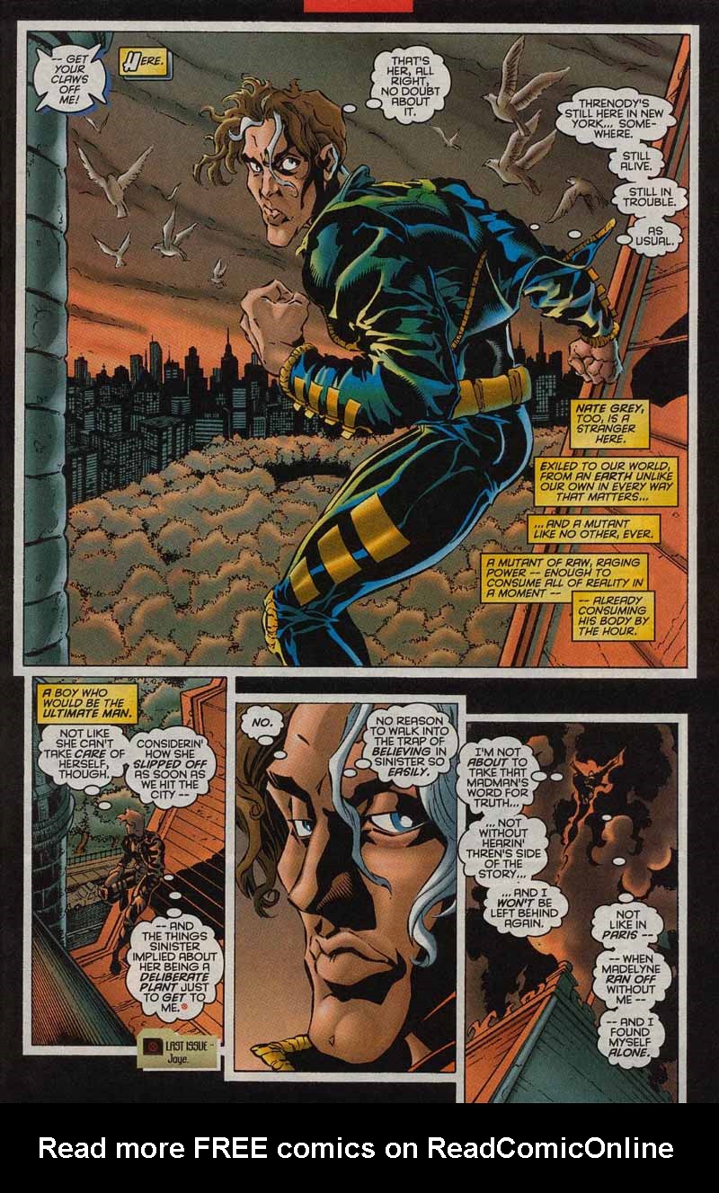 Read online X-Man comic -  Issue #20 - 4