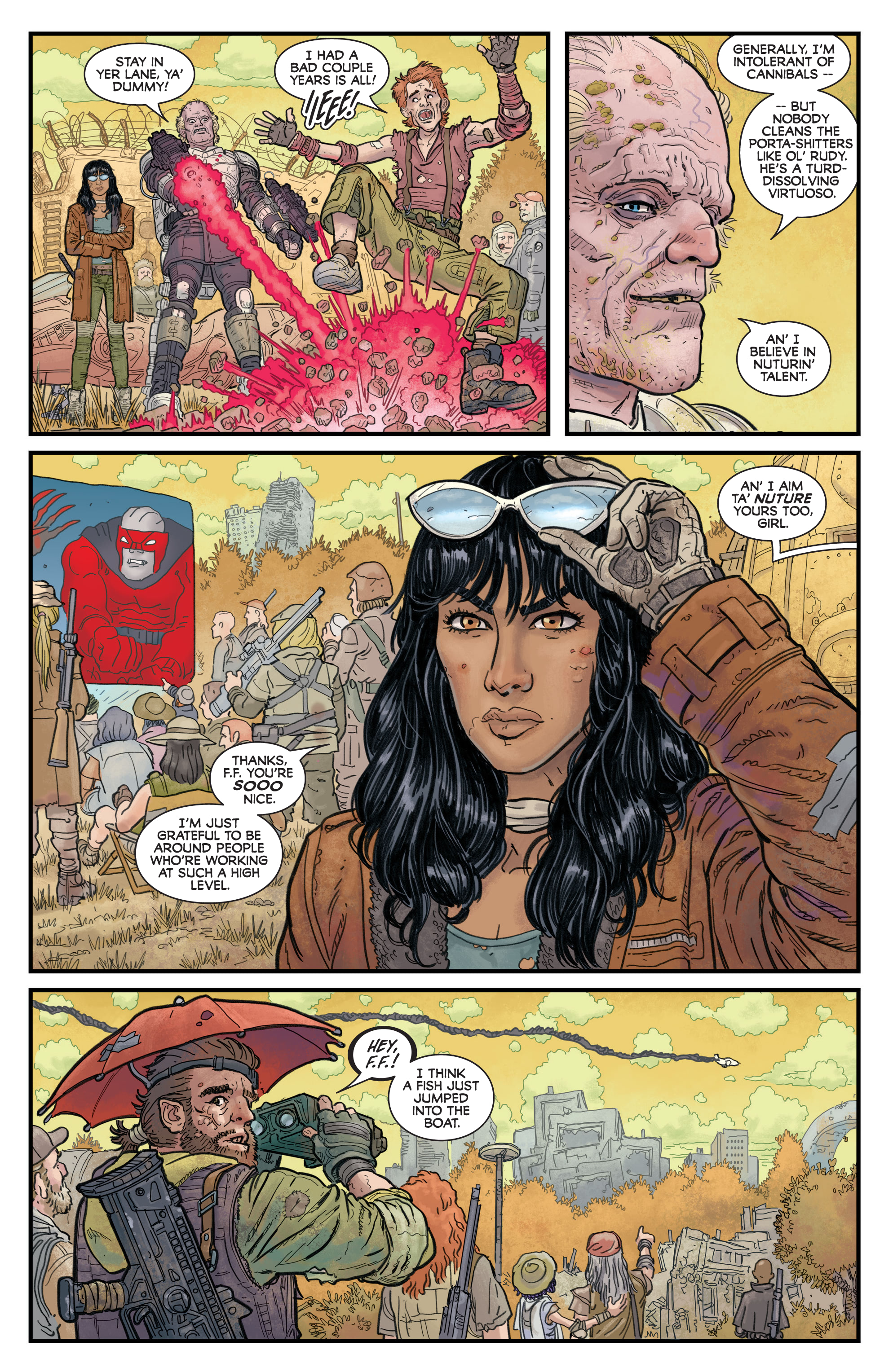 Read online Post Americana comic -  Issue #1 - 14