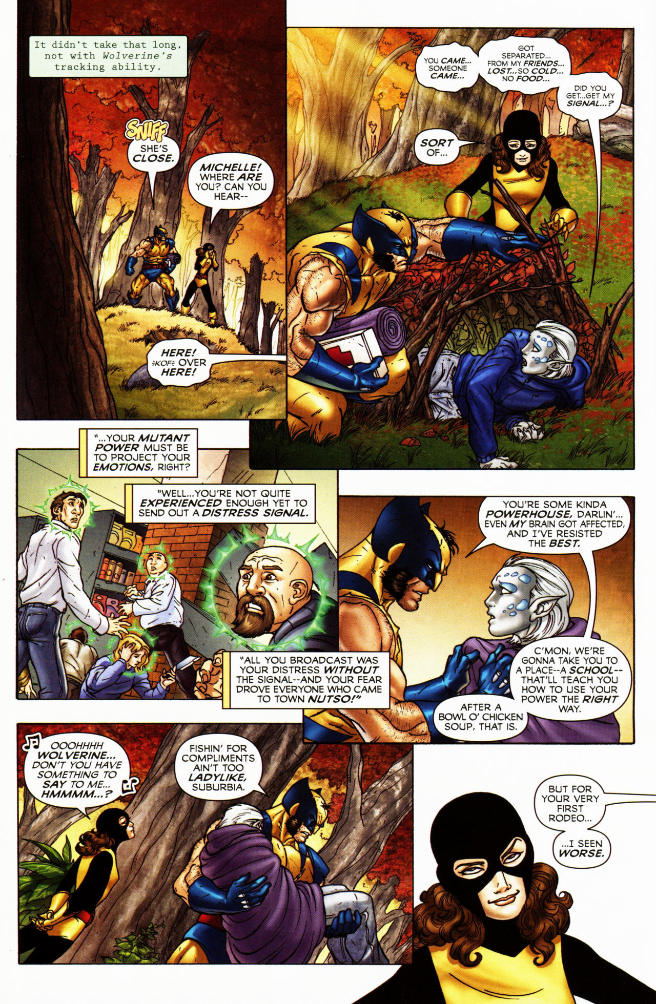 Read online Wolverine: First Class comic -  Issue #1 - 21