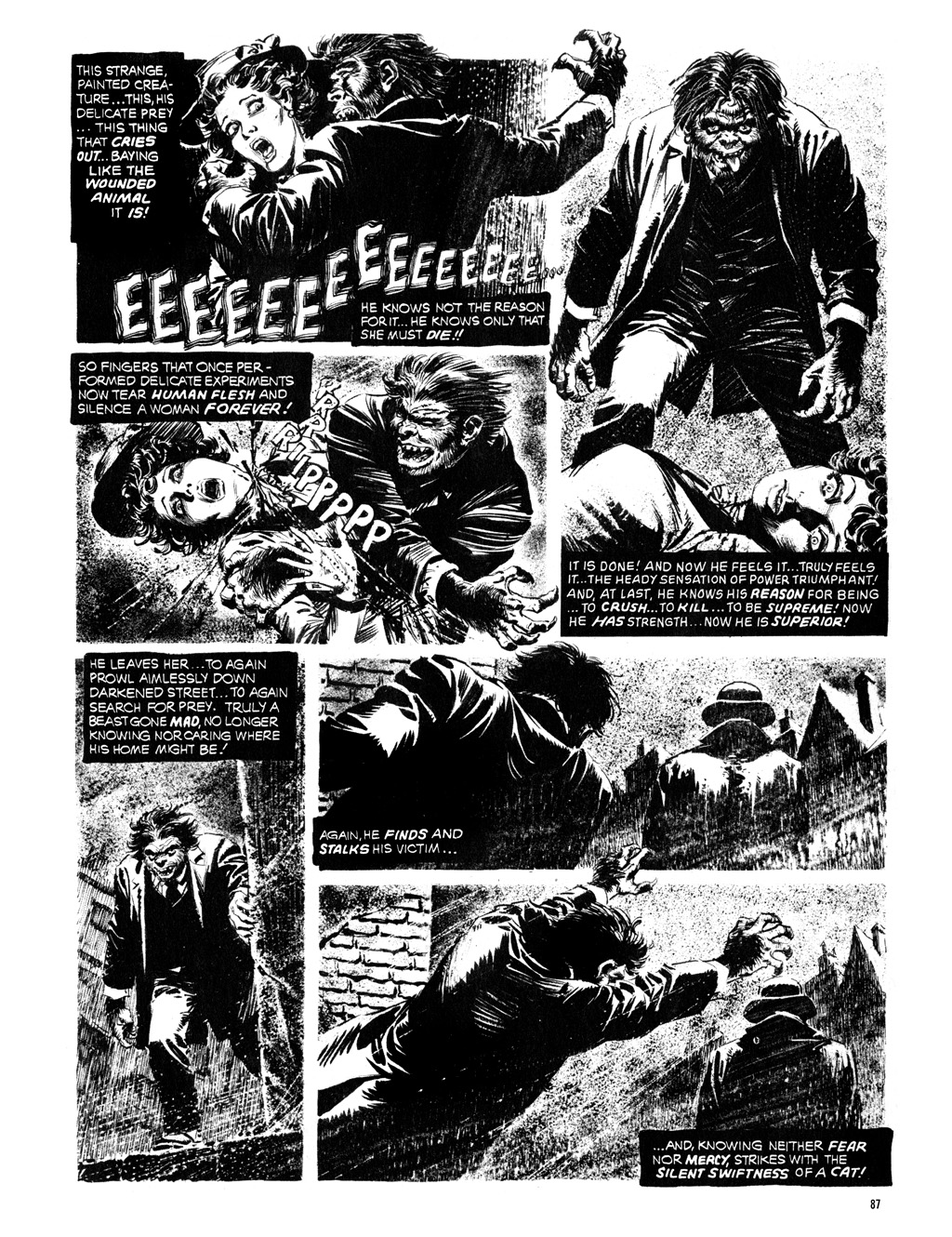 Read online Eerie Archives comic -  Issue # TPB 11 - 87