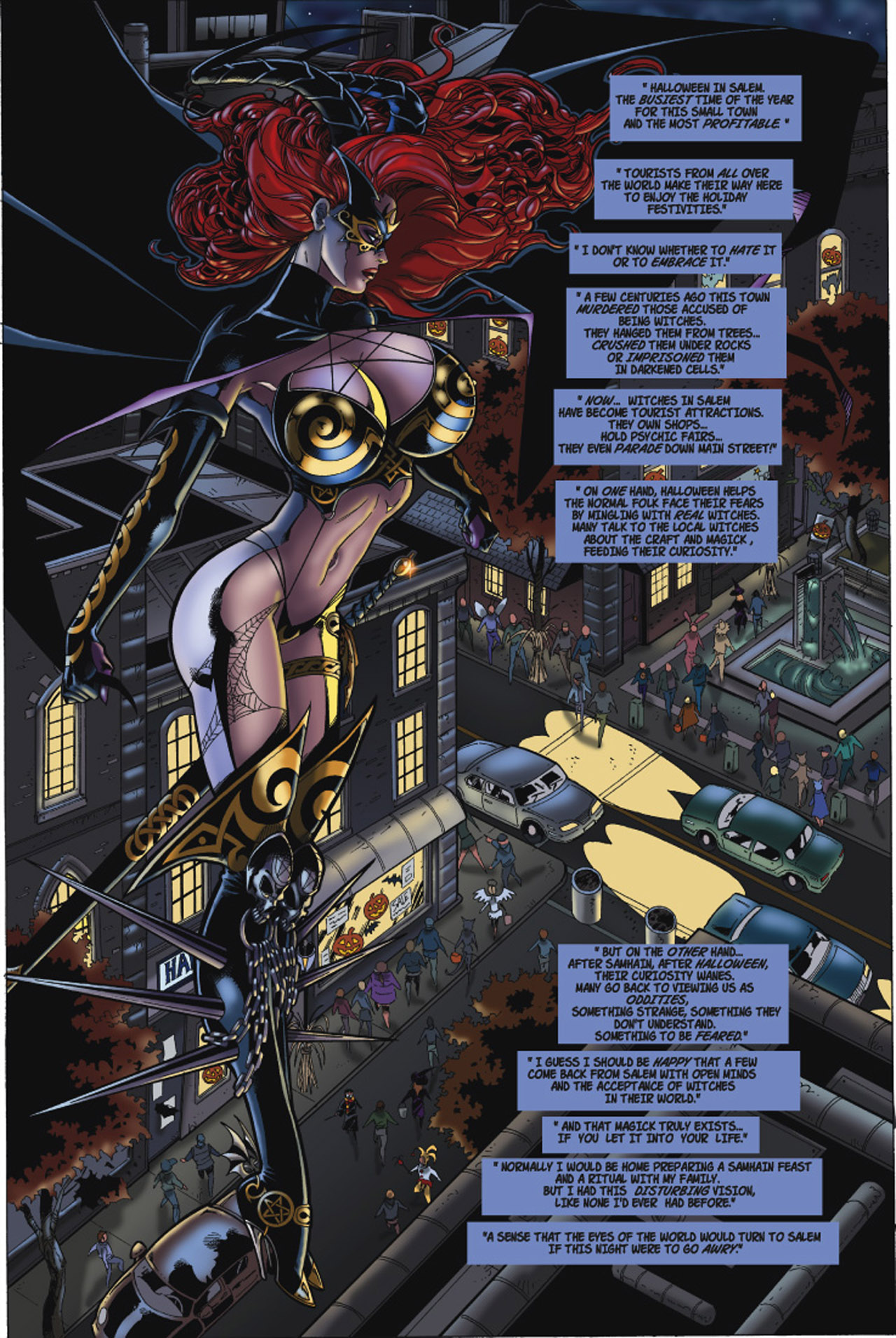 Read online Tarot: Witch of the Black Rose comic -  Issue #28 - 4