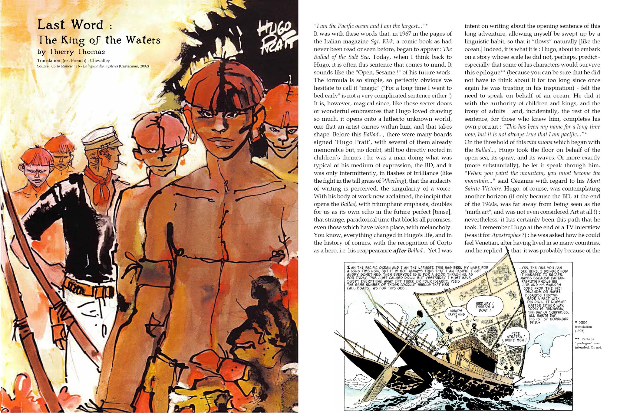 Read online Corto Maltese comic -  Issue # TPB 6 - 105