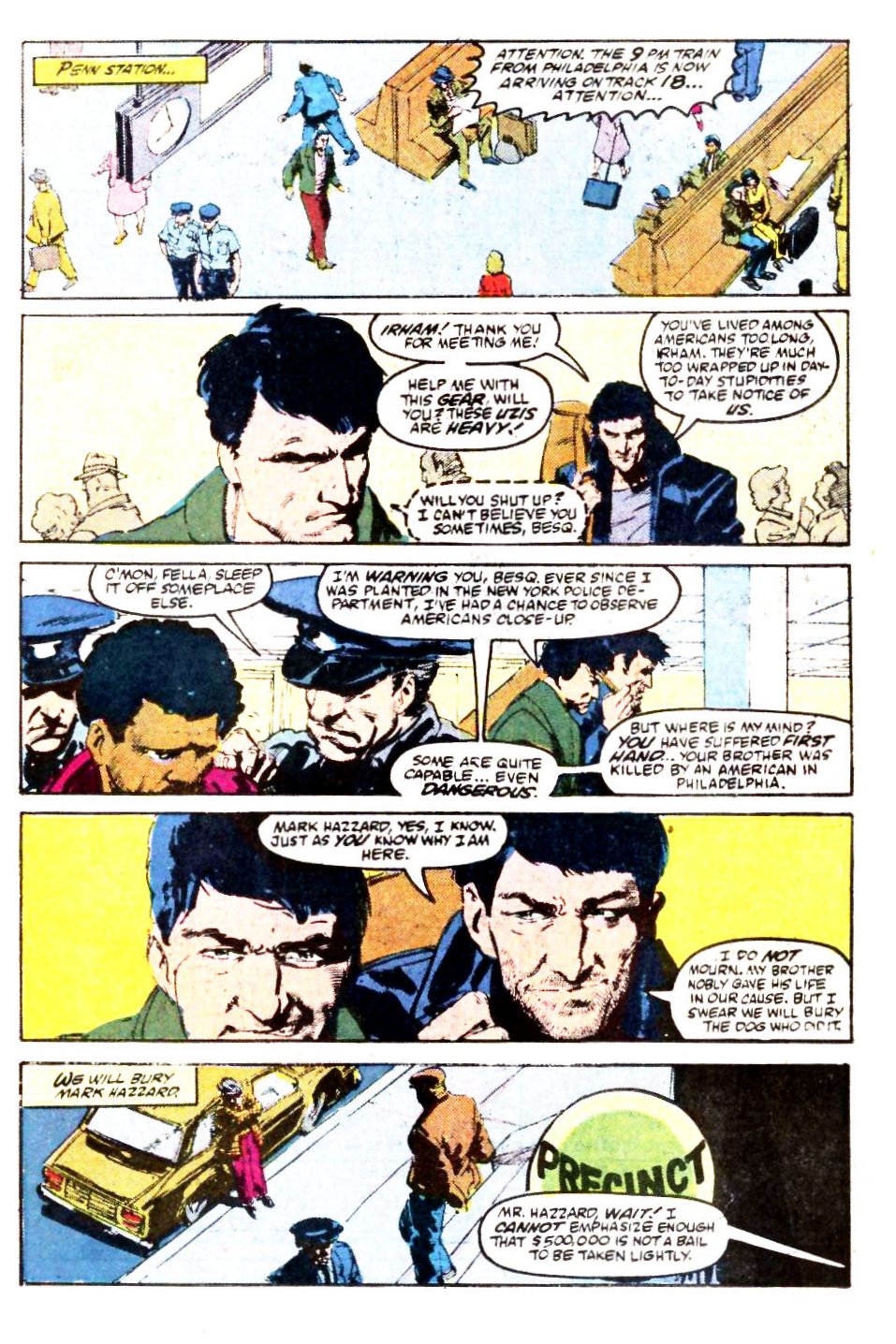Read online Mark Hazzard: Merc comic -  Issue #4 - 8