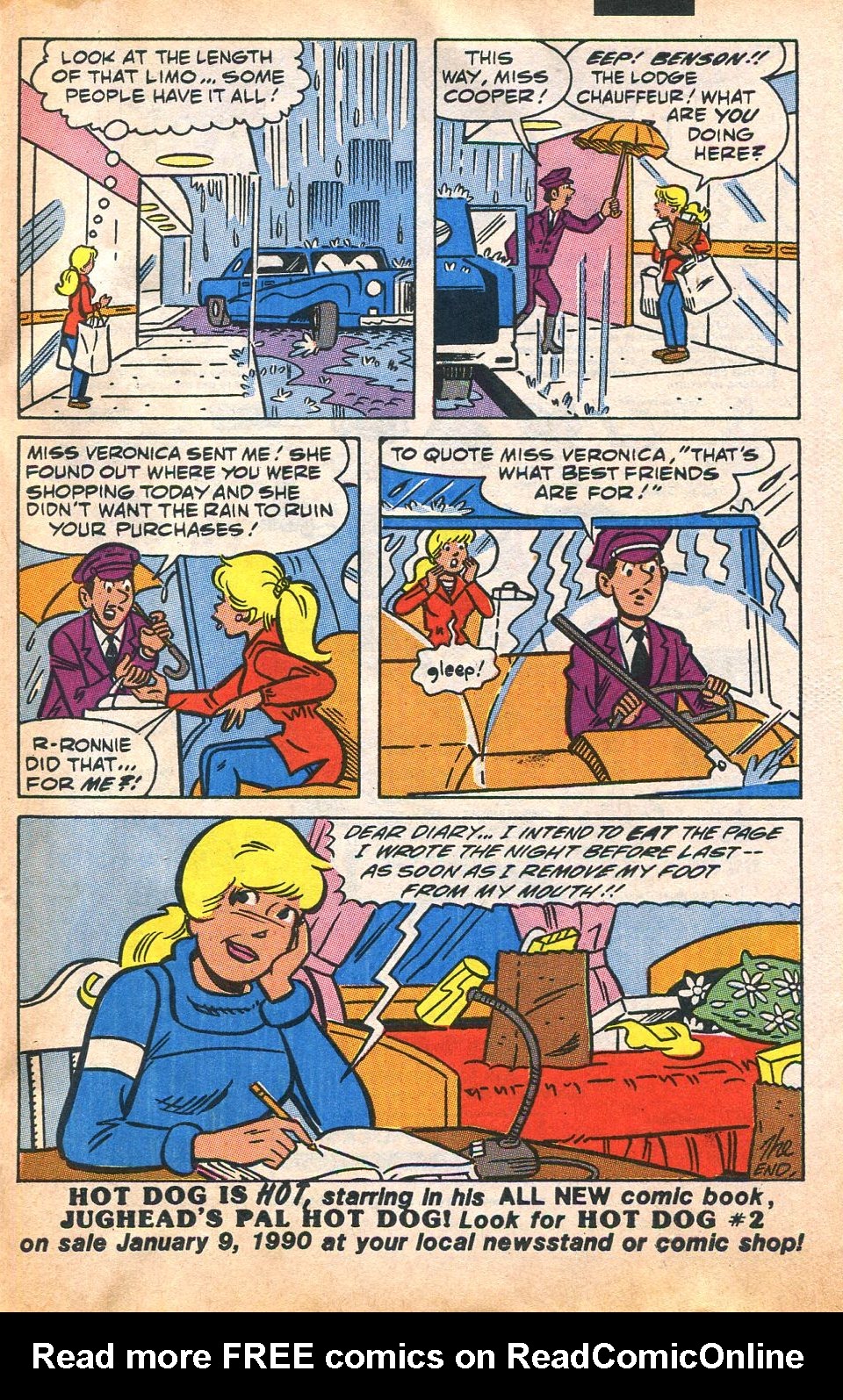 Read online Betty's Diary comic -  Issue #32 - 33