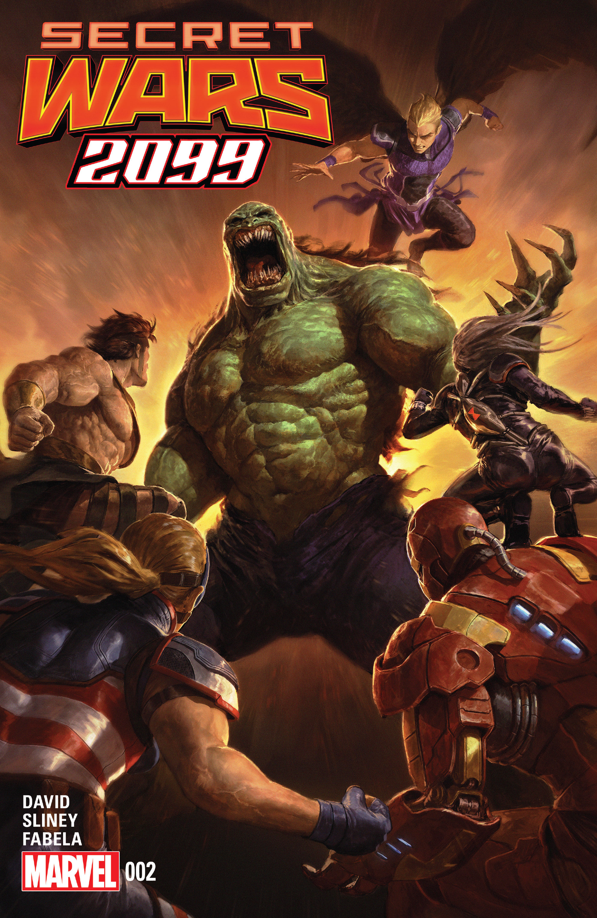 Read online Secret Wars 2099 comic -  Issue #2 - 1