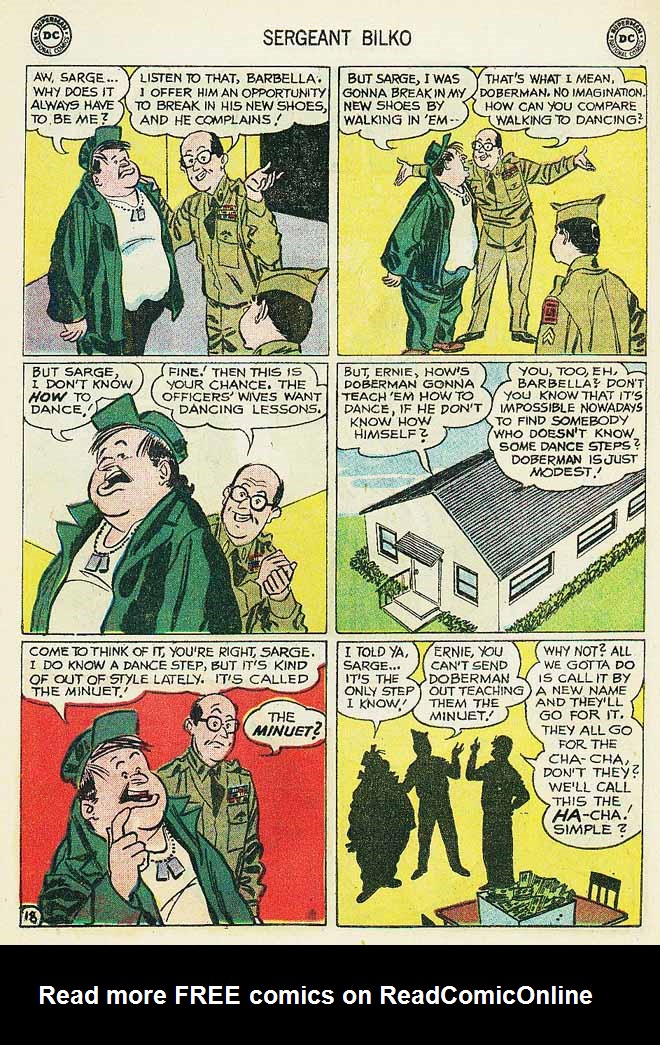 Read online Sergeant Bilko comic -  Issue #18 - 24