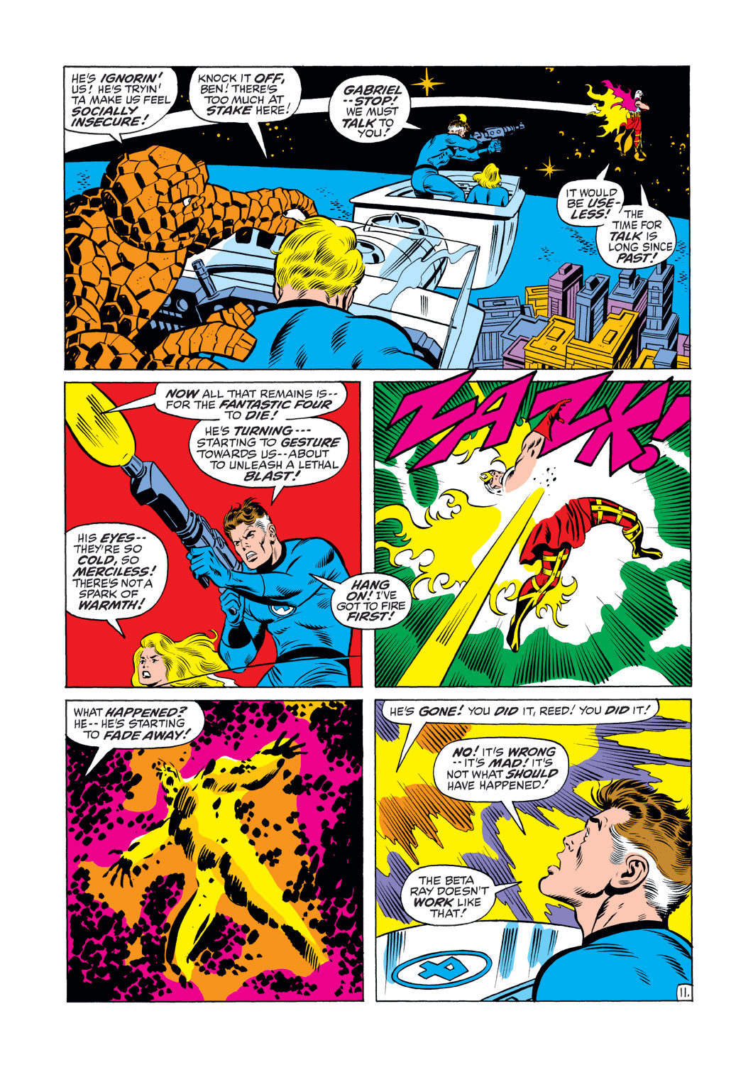 Read online Fantastic Four (1961) comic -  Issue #121 - 12
