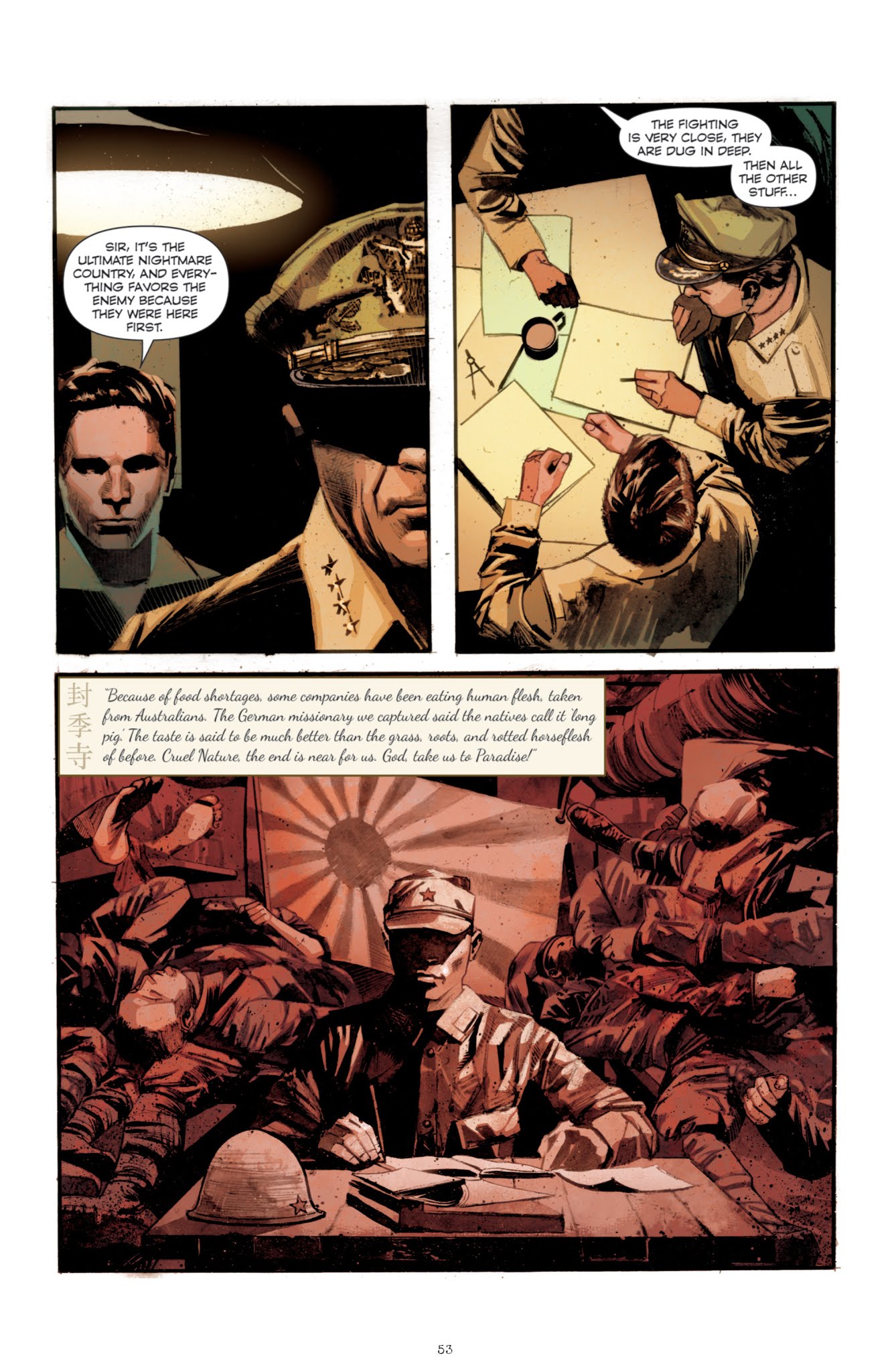 Read online Fever Ridge: A Tale of MacArthur's Jungle War comic -  Issue # _TPB - 51