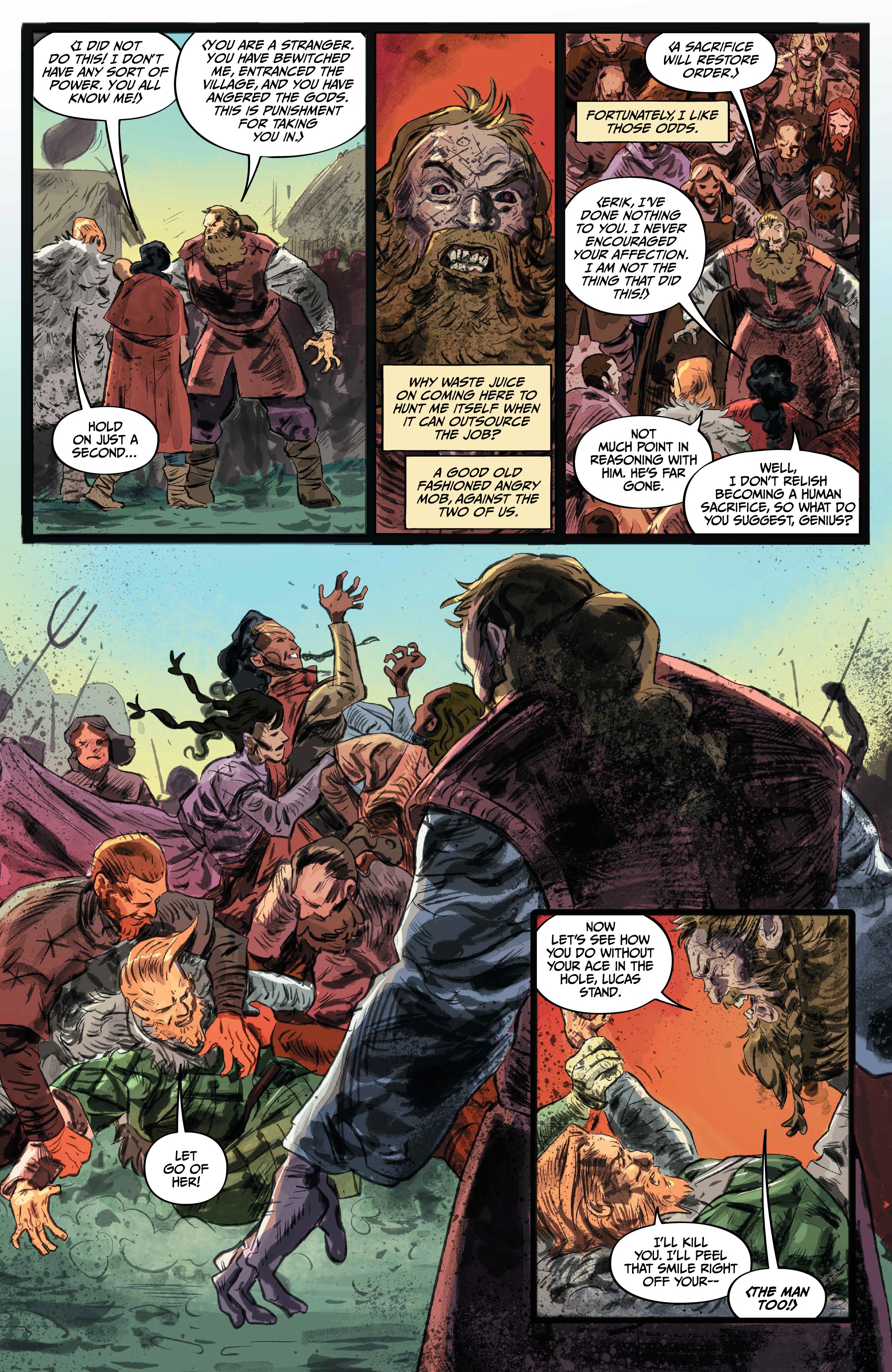 Read online Lucas Stand: Inner Demons comic -  Issue # _TPB - 51