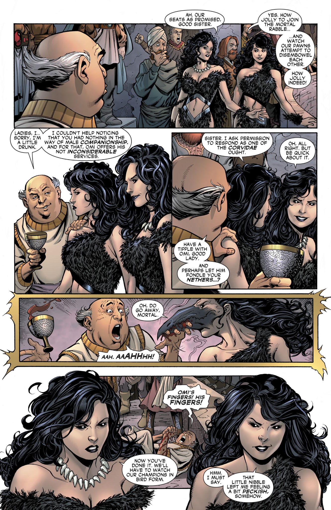 Read online Wonder Woman/Conan comic -  Issue #2 - 14