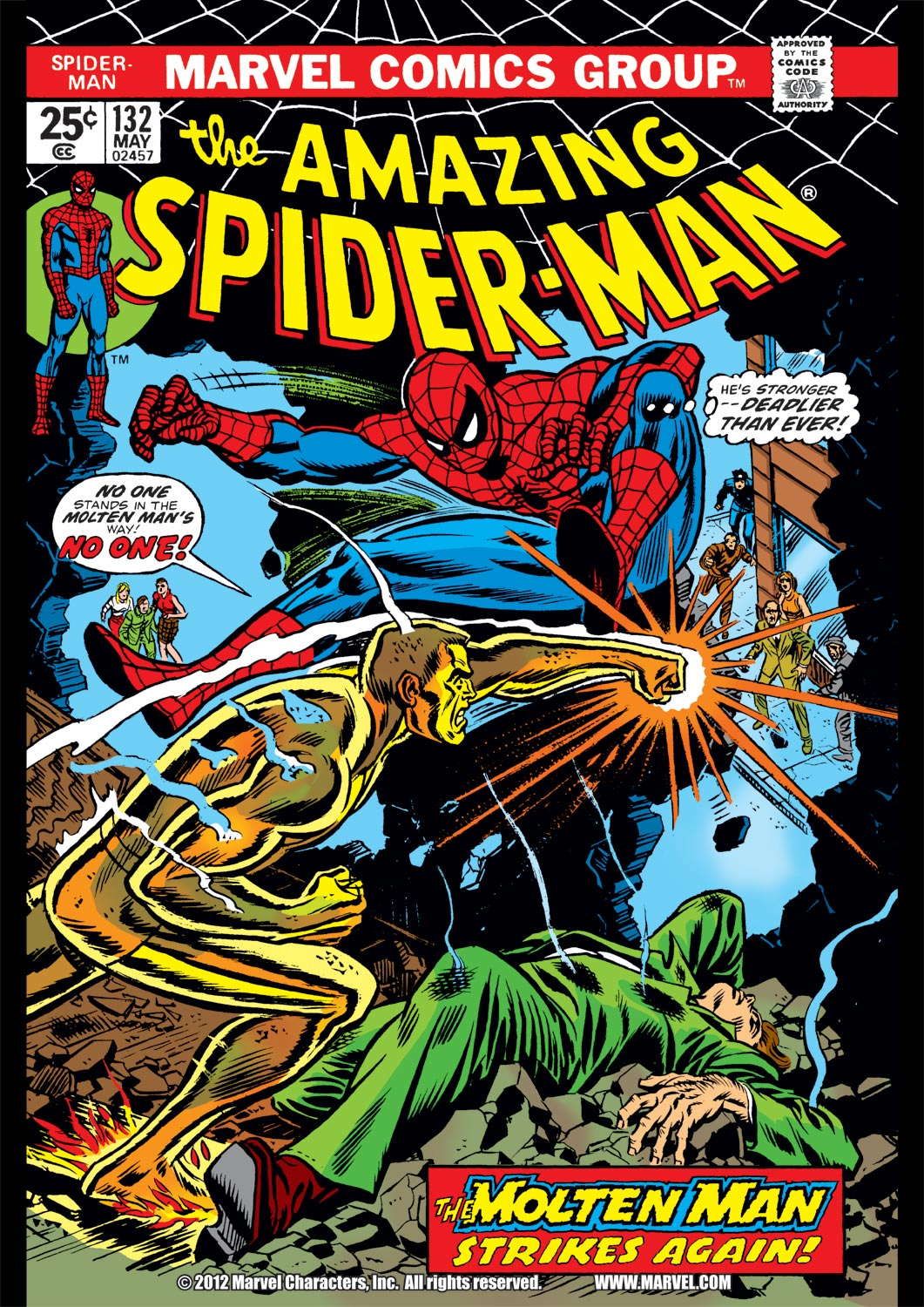 Read online The Amazing Spider-Man (1963) comic -  Issue #132 - 1