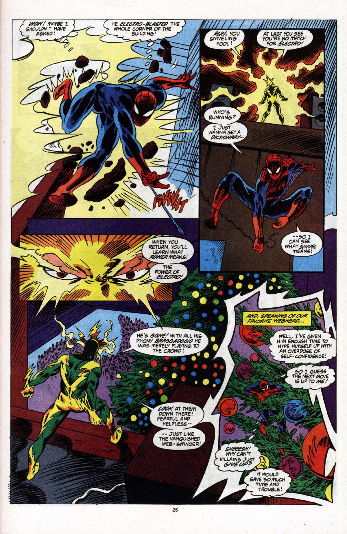 Read online Marvel Holiday Special (1991) comic -  Issue #1992 - 27