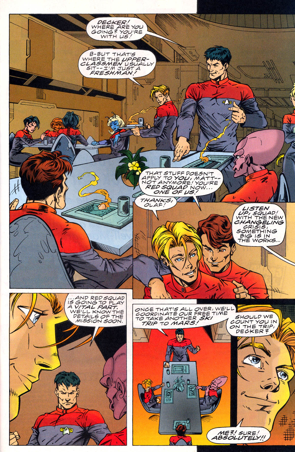 Read online Star Trek: Starfleet Academy (1996) comic -  Issue #3 - 9