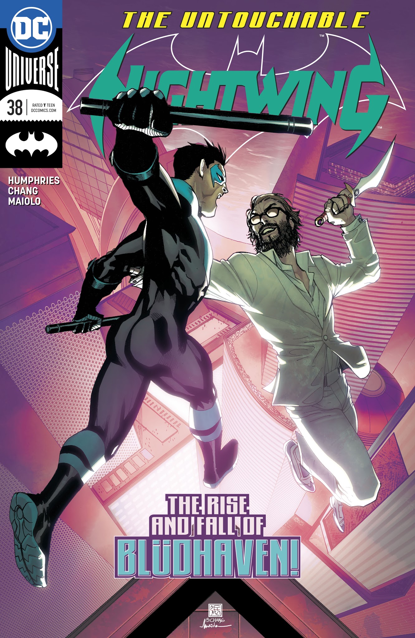 Read online Nightwing (2016) comic -  Issue #38 - 1