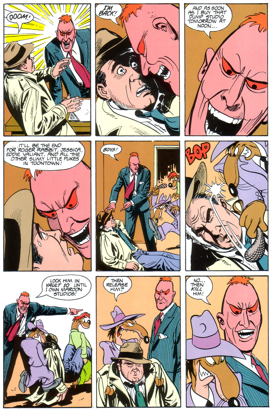 Read online Marvel Graphic Novel comic -  Issue #54 - Roger Rabbit The Resurrection of Doom - 45