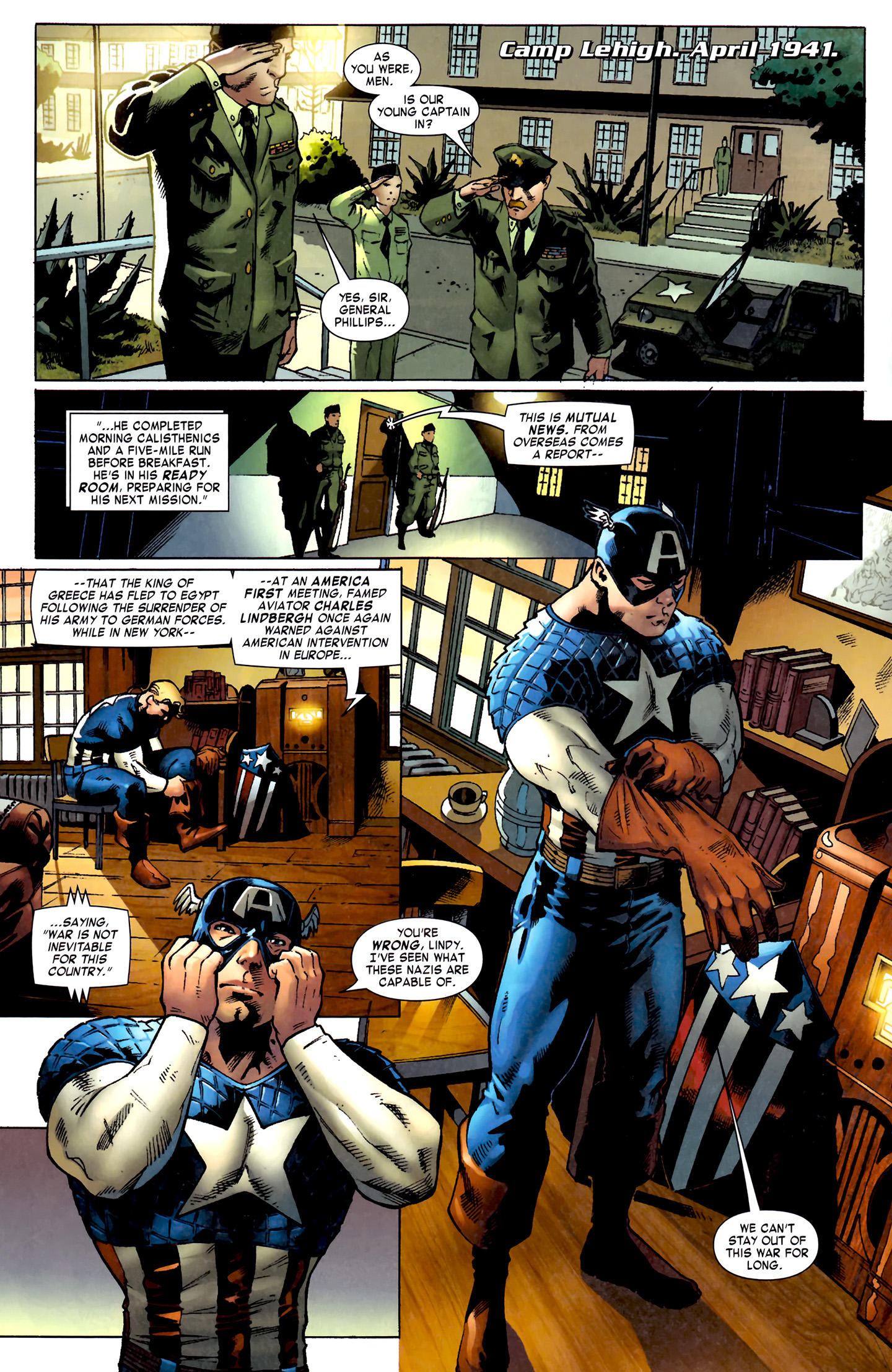 Read online Captain America Corps comic -  Issue #1 - 6