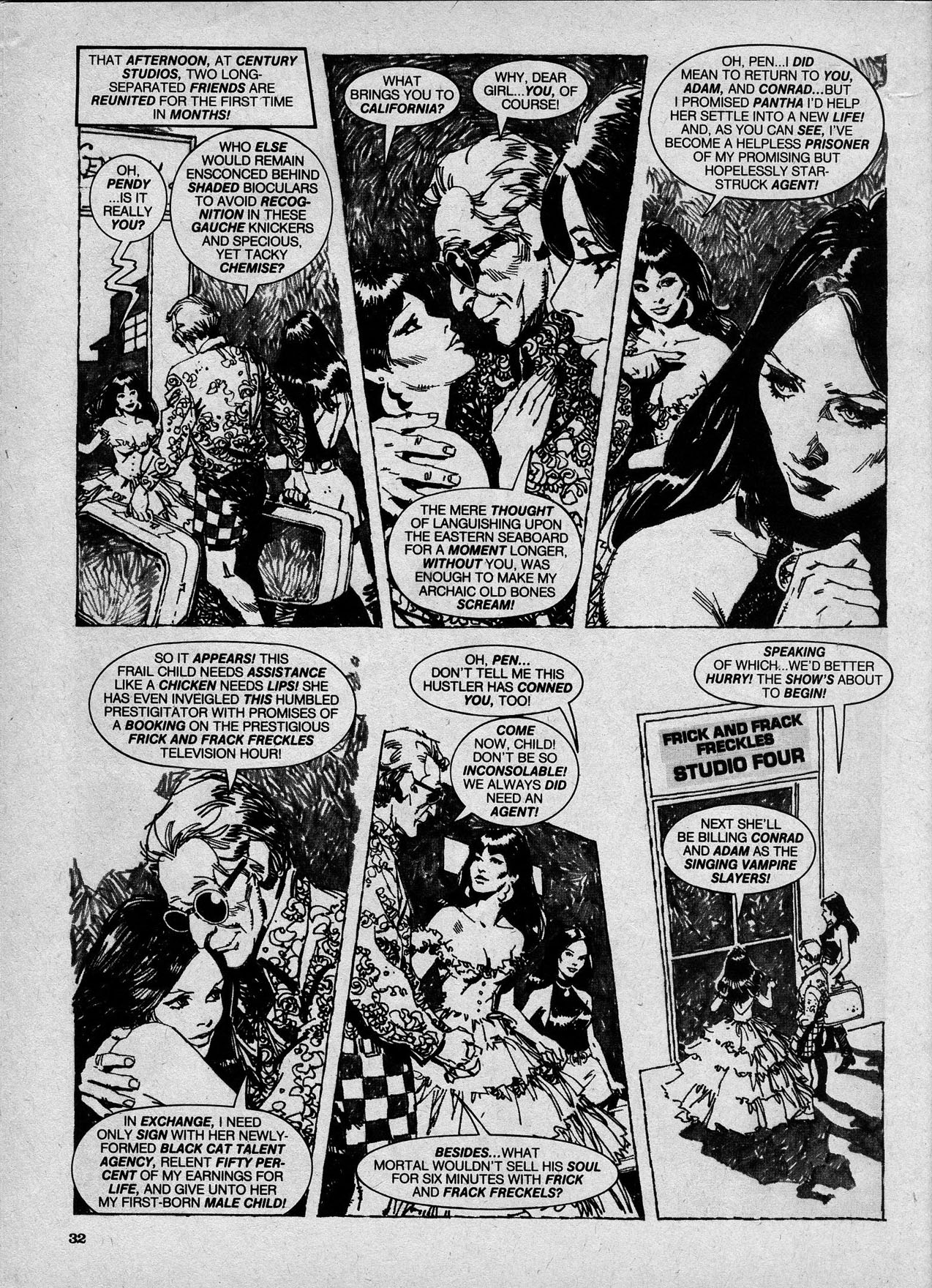 Read online Vampirella (1969) comic -  Issue #105 - 32