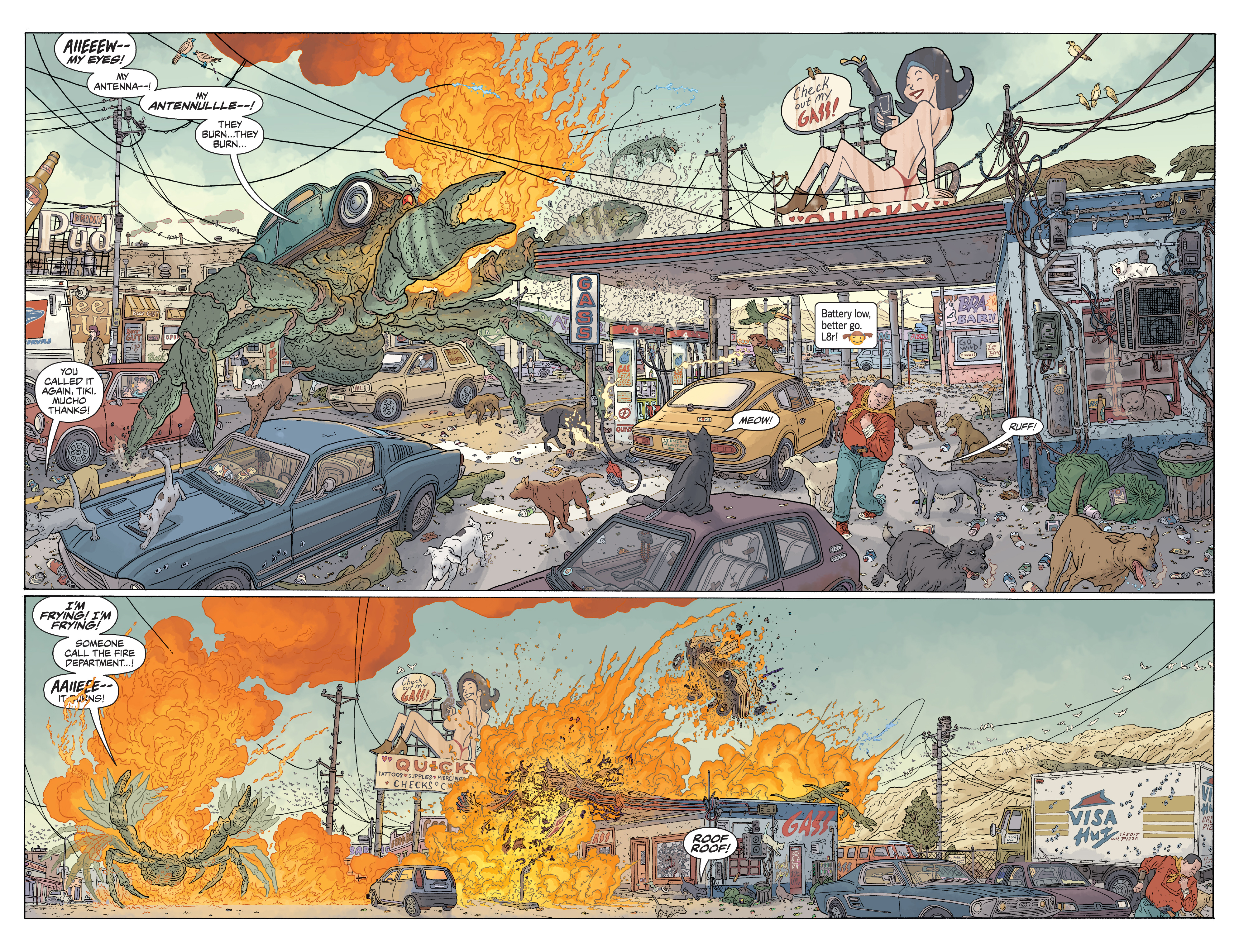 Read online The Shaolin Cowboy: Who'll Stop the Reign? comic -  Issue #2 - 9