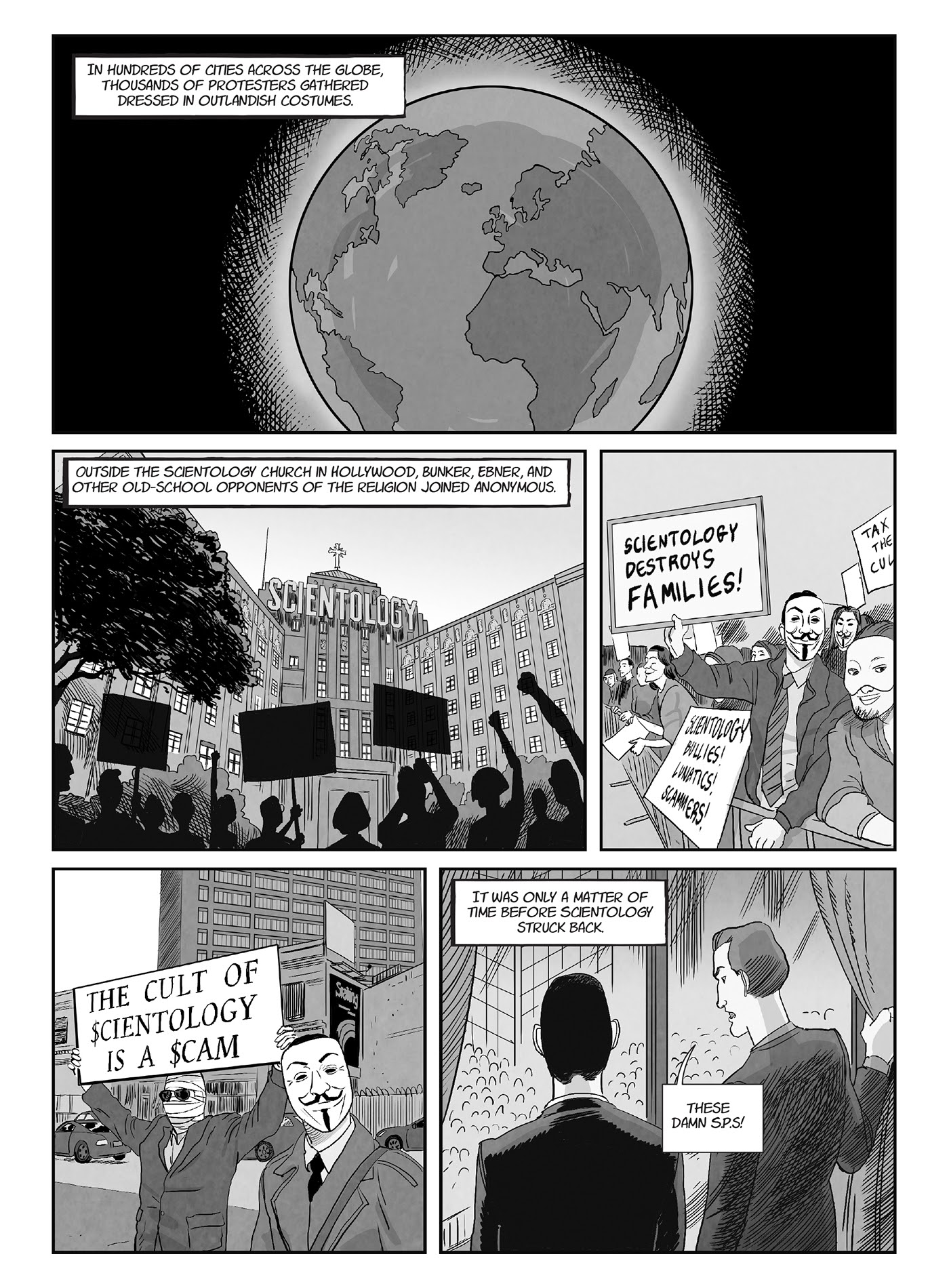 Read online A for Anonymous: How a Mysterious Hacker Collective Transformed the World comic -  Issue # TPB - 40