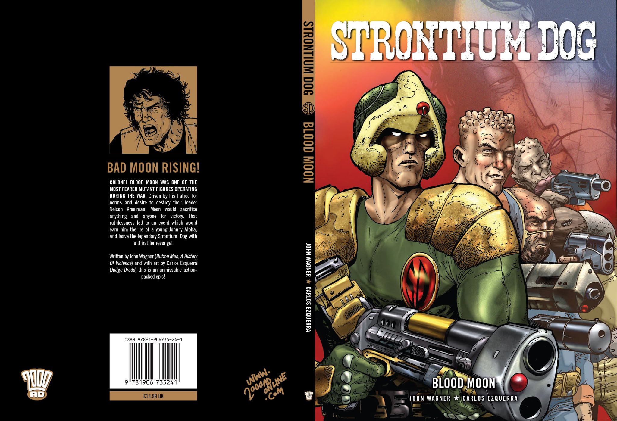 Read online Strontium Dog: Blood Moon comic -  Issue # TPB (Part 1) - 1