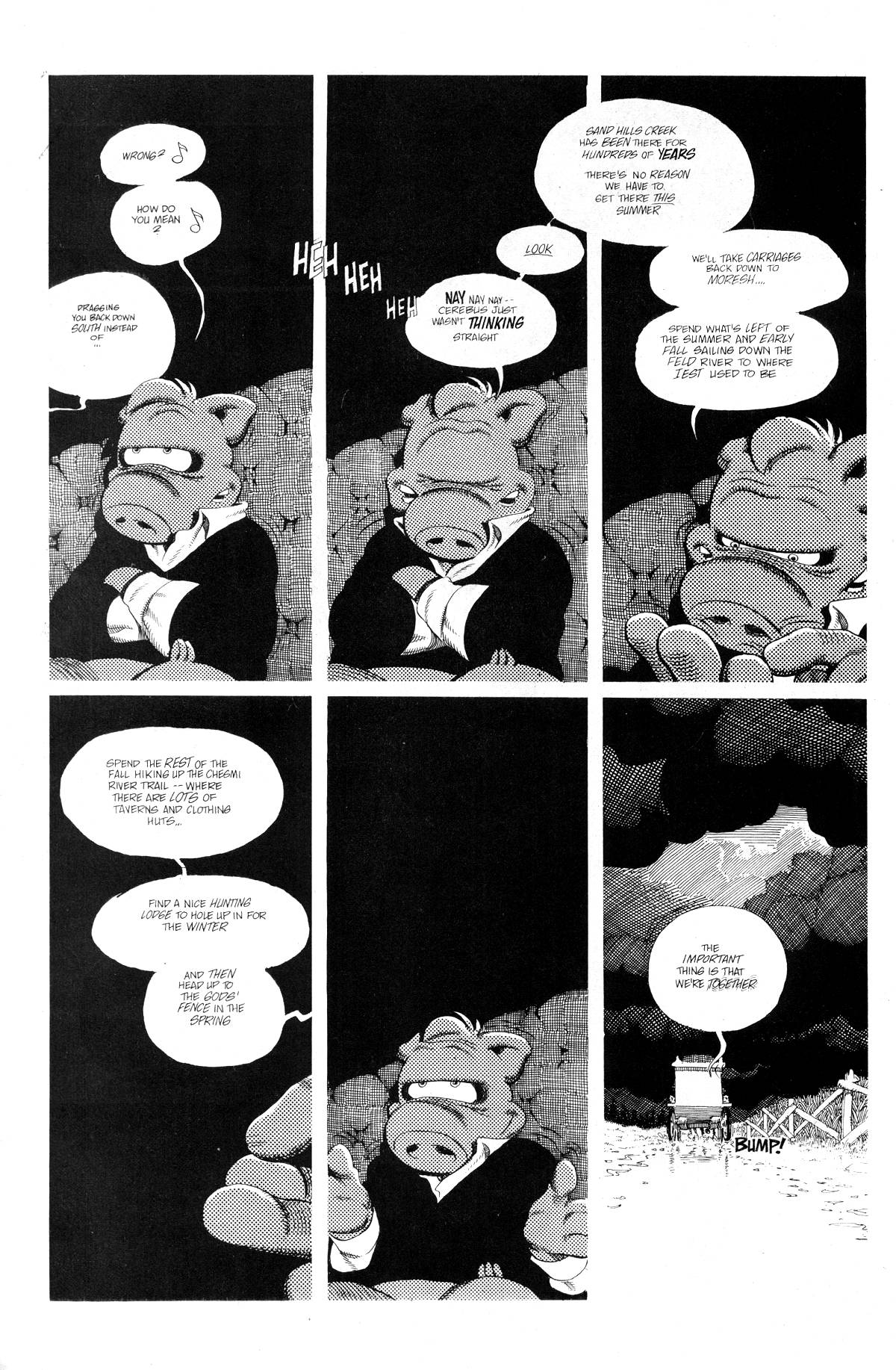 Read online Cerebus comic -  Issue #236 - 6