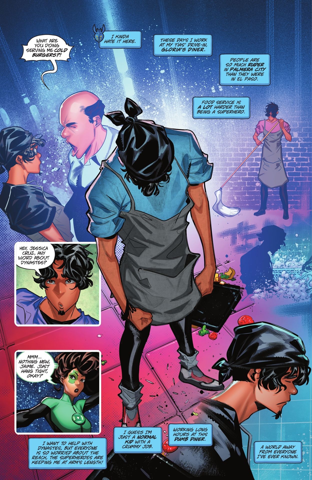 Read online Blue Beetle: Graduation Day comic -  Issue #2 - 5