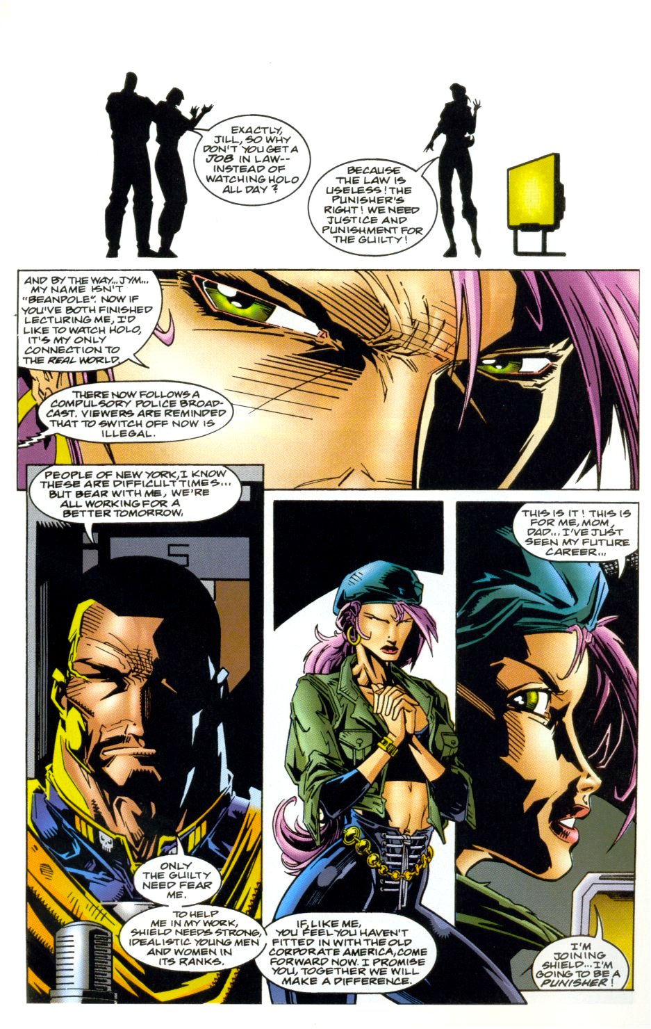 Read online Punisher 2099 comic -  Issue #28 - 16