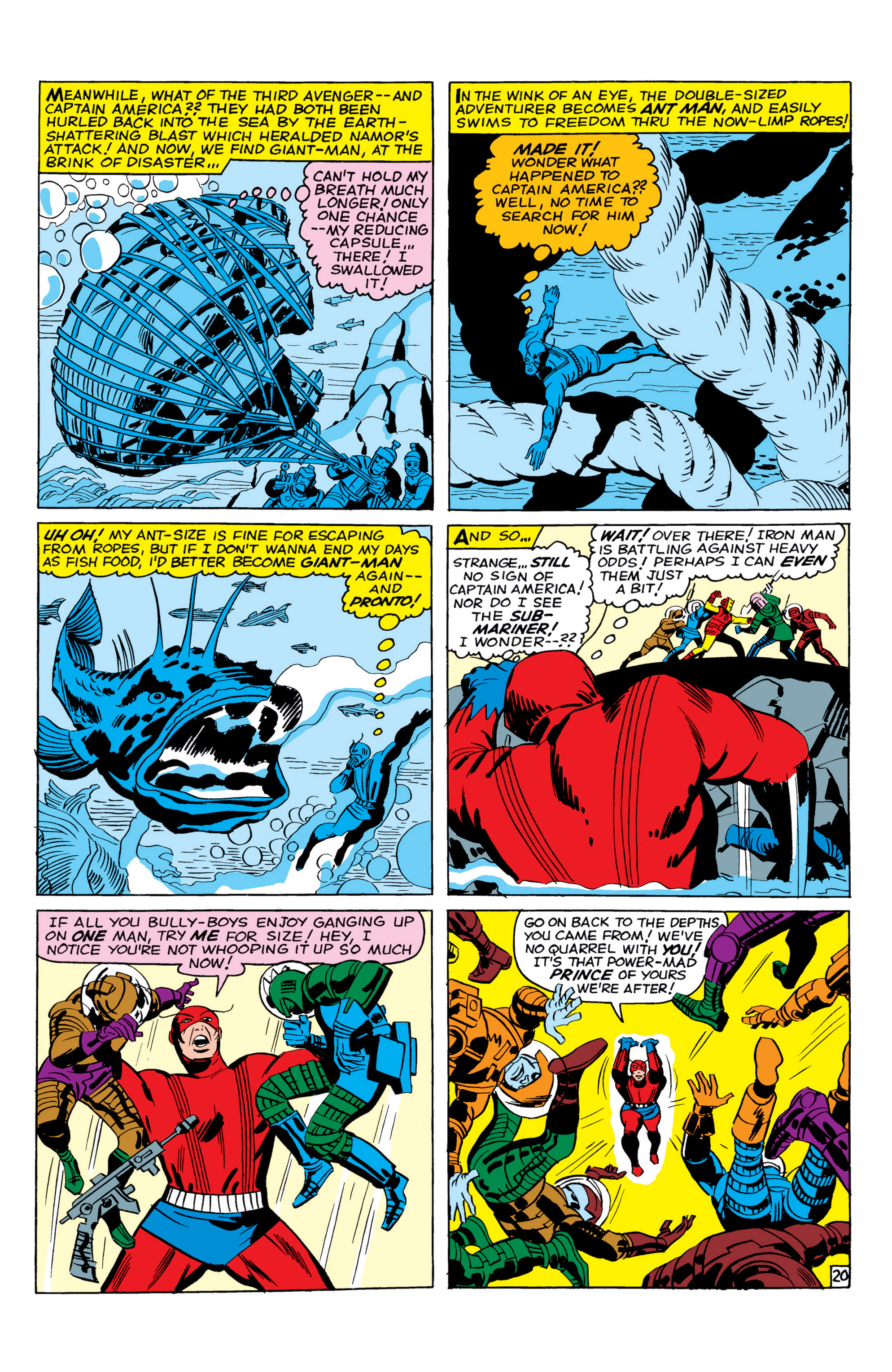Read online Marvel Masterworks: The Avengers comic -  Issue # TPB 1 (Part 1) - 98