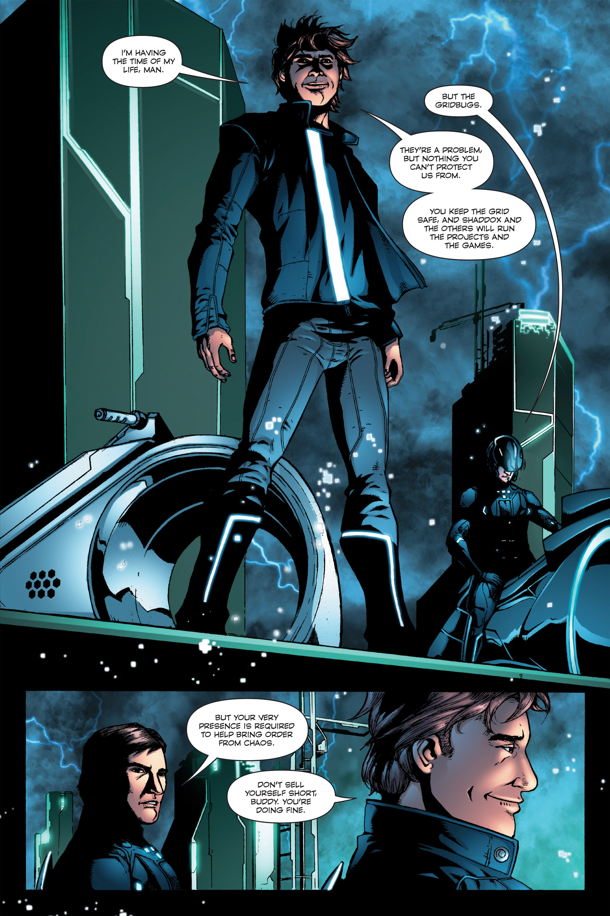 Read online TRON: Betrayal comic -  Issue # TPB - 19