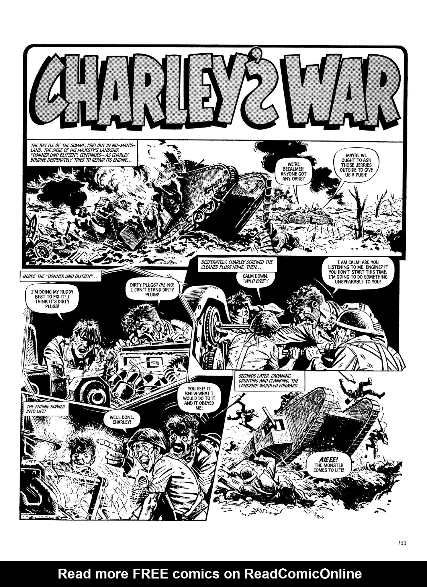 Read online Charley's War: The Definitive Collection comic -  Issue # TPB - 153