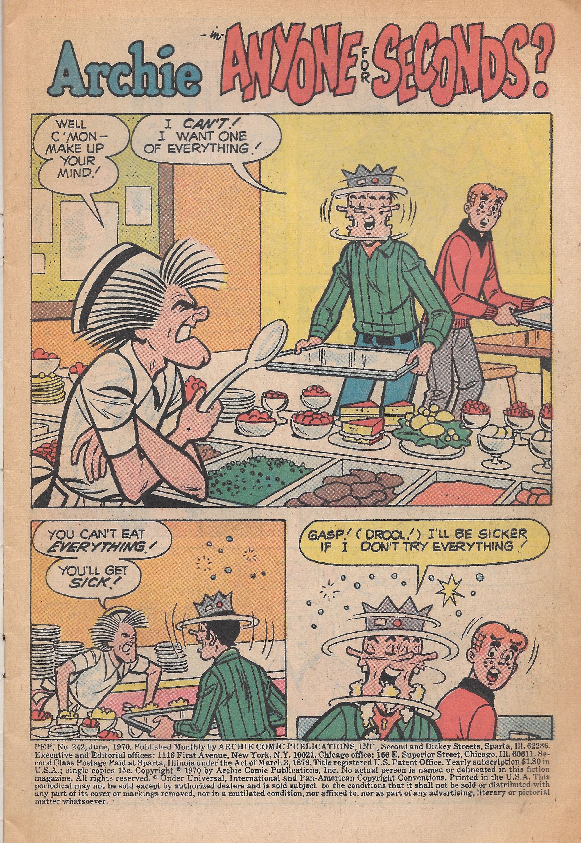 Read online Pep Comics comic -  Issue #242 - 3