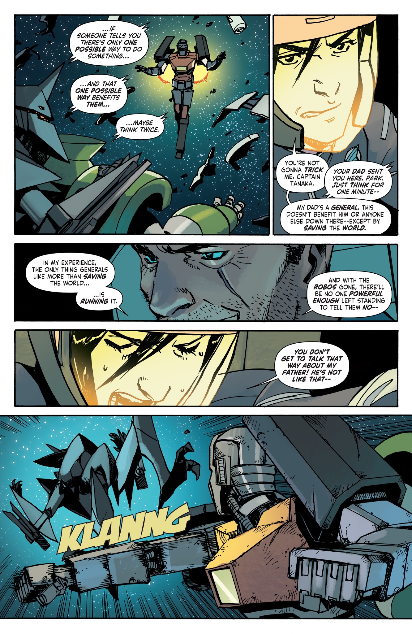 Read online Mech Cadet Yu comic -  Issue #8 - 19