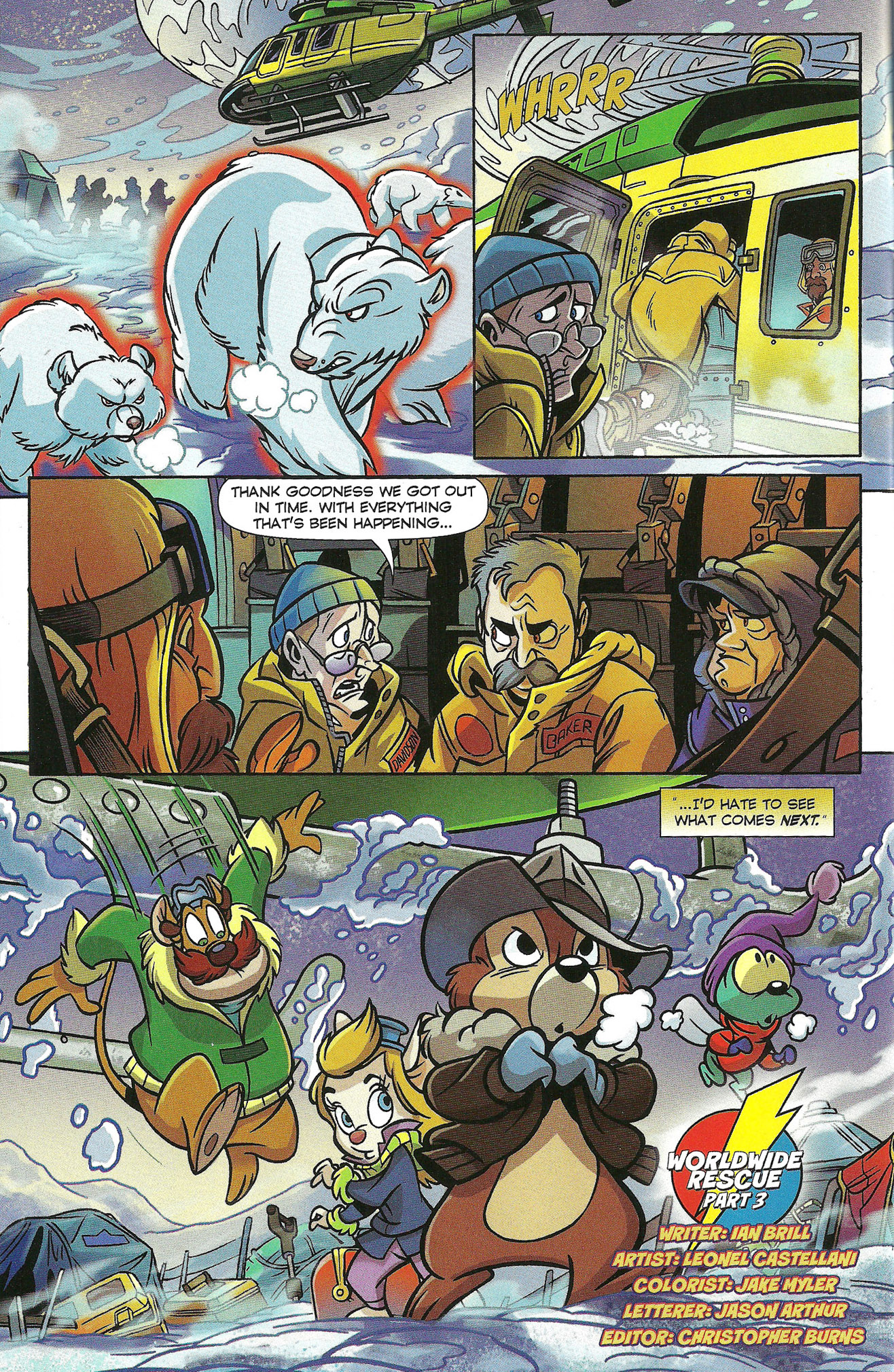 Read online Chip 'N' Dale Rescue Rangers comic -  Issue #3 - 5