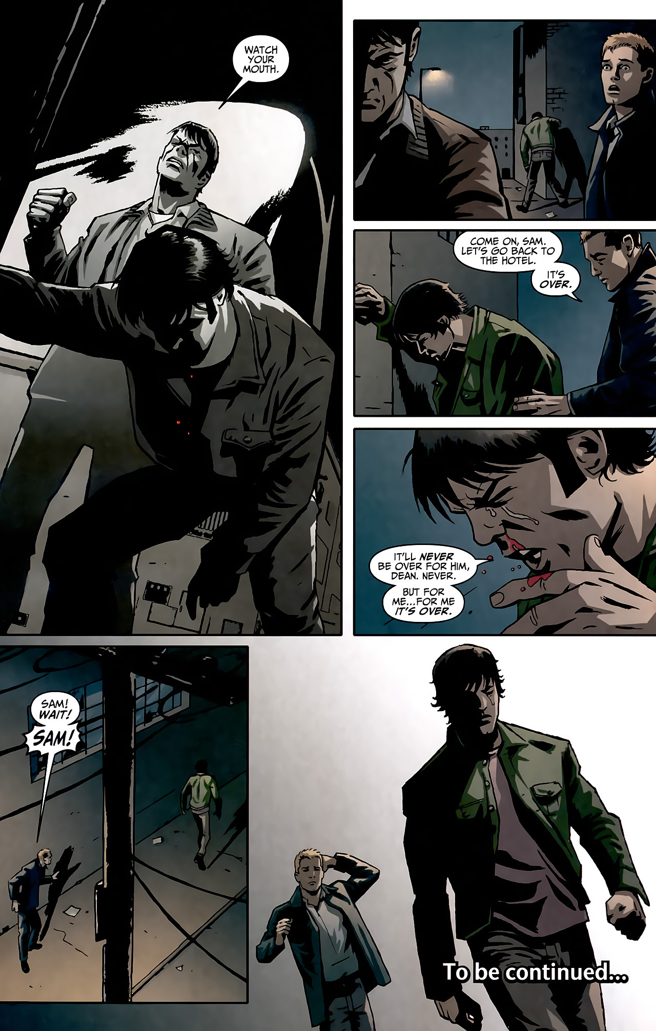 Read online Supernatural: Beginning's End comic -  Issue #1 - 24