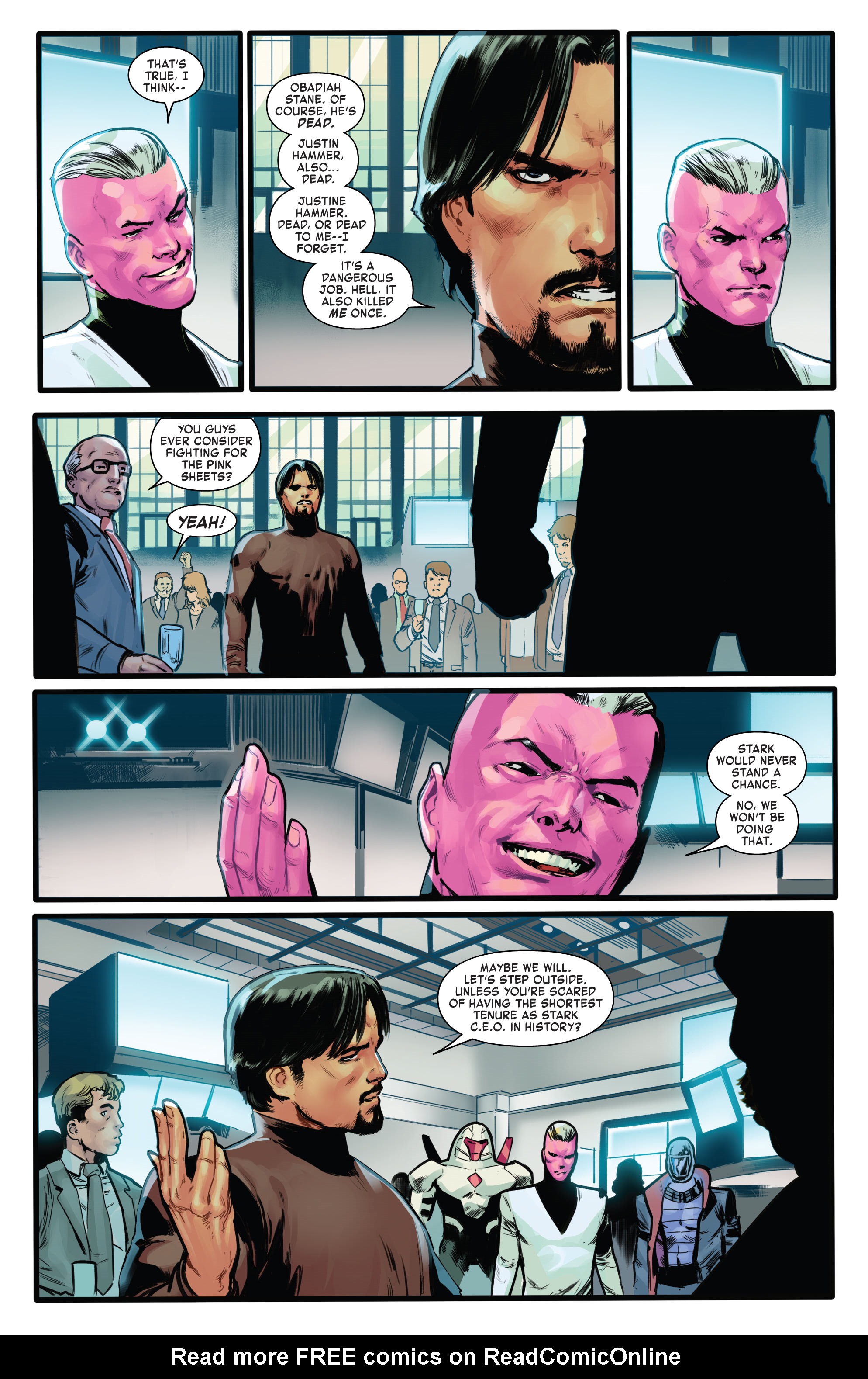 Read online The Invincible Iron Man (2022) comic -  Issue #4 - 7