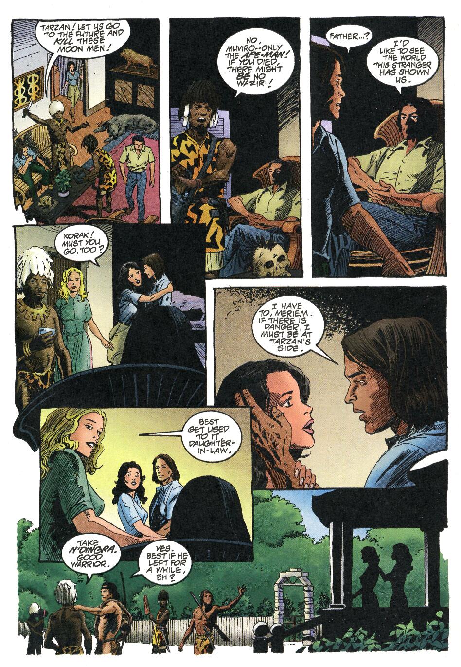 Read online Tarzan (1996) comic -  Issue #17 - 25