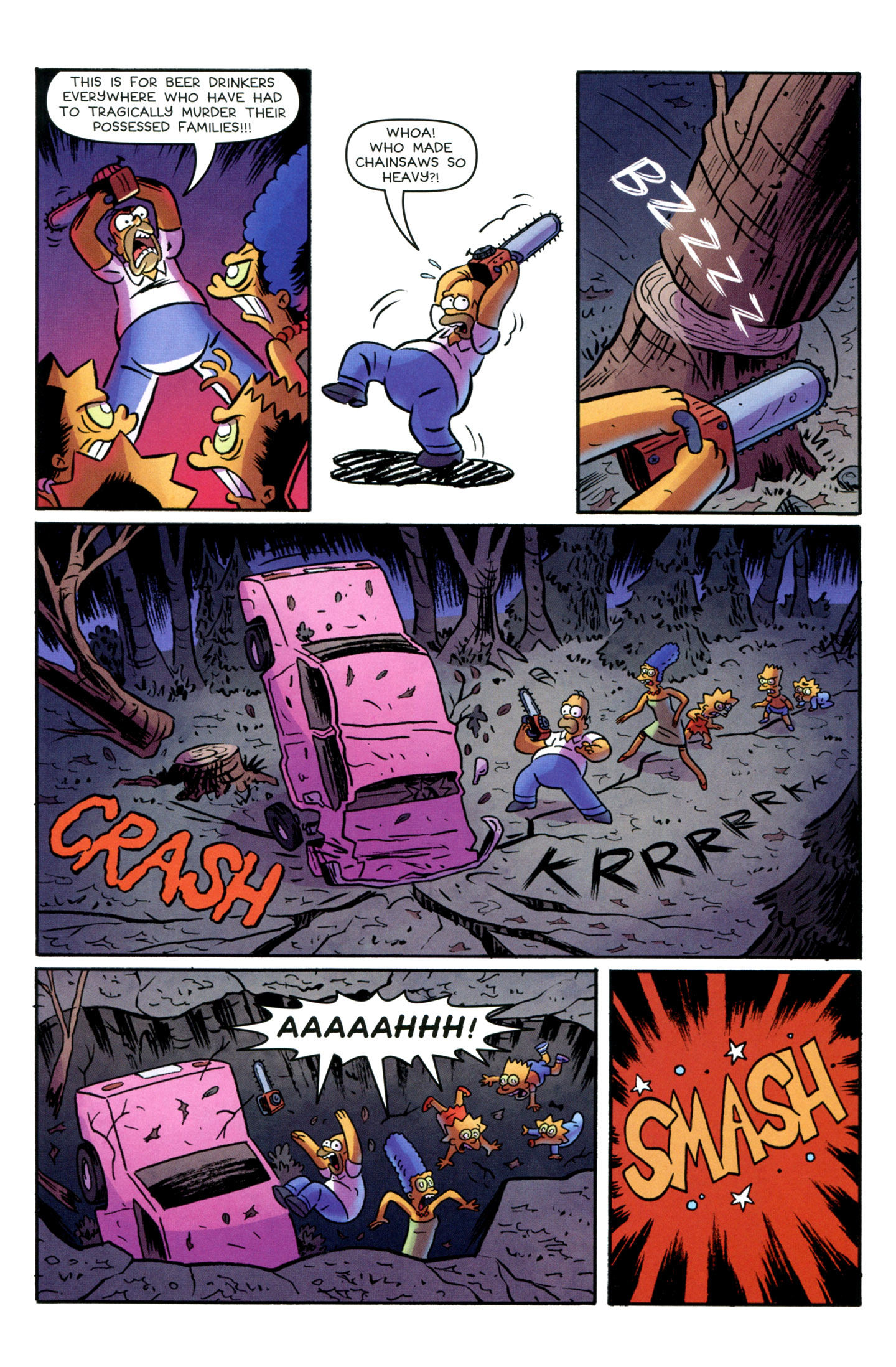 Read online Treehouse of Horror comic -  Issue #18 - 14